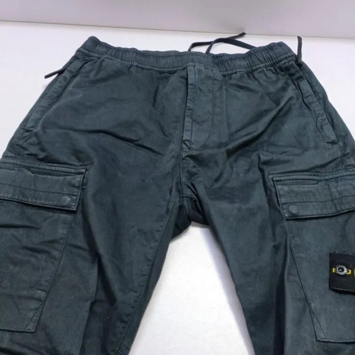 Stone Island Stone Island Black Logo Patch Cargo Pants Size US 32 / EU 48 - 6 Thumbnail