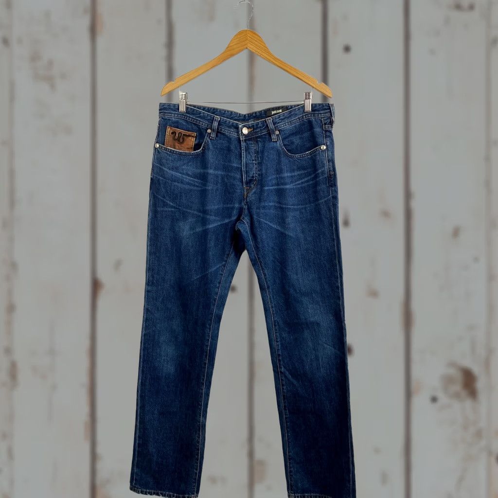 Just Cavalli Just Cavalli Jeans Rare Retro Hype Y2K size 34 color blue Men Size US 34 / EU 50 - 1 Thumbnail