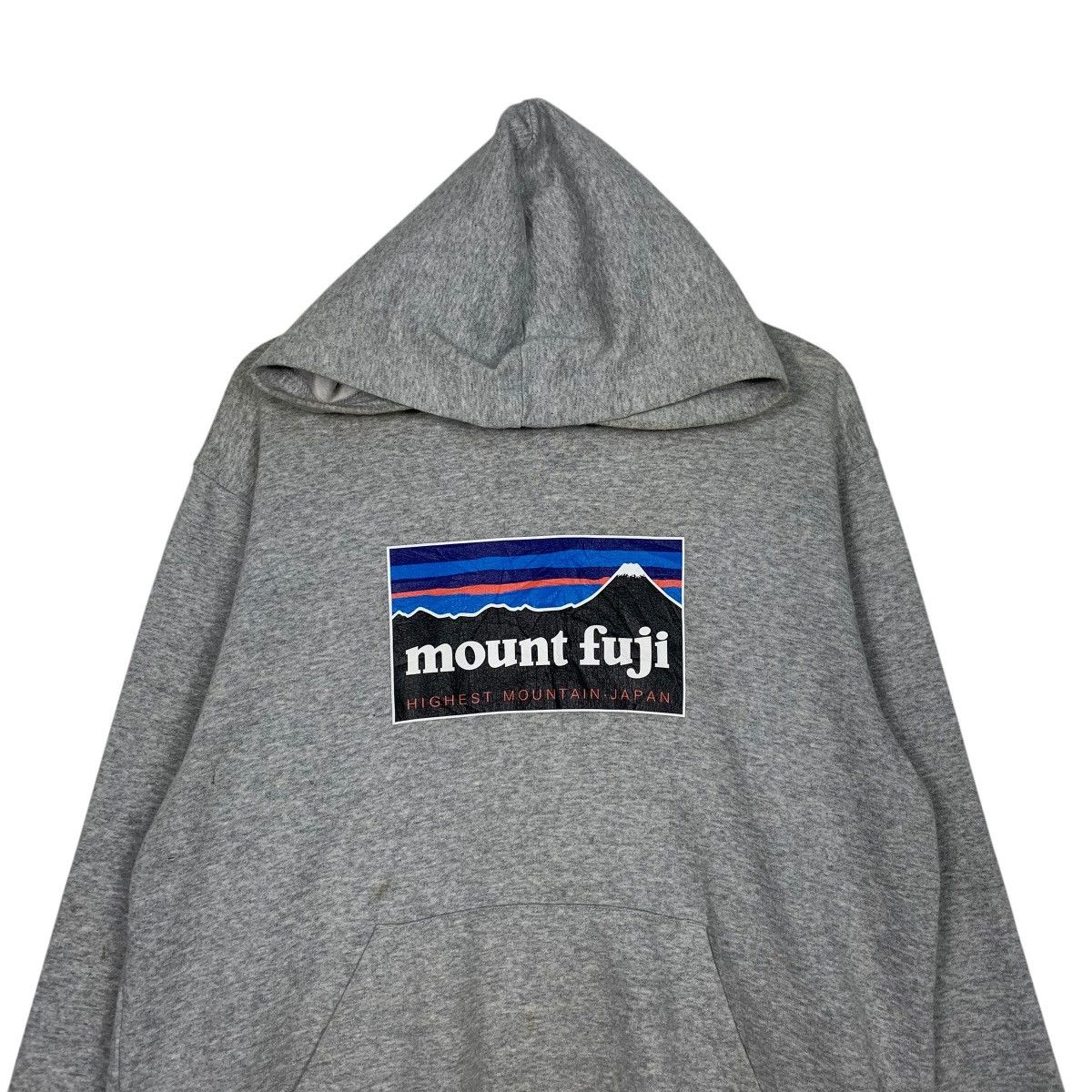 Japanese Brand Mount Fuji Big Logo Pullover Hoodie Size US L / EU 52-54 / 3 - 2 Thumbnail
