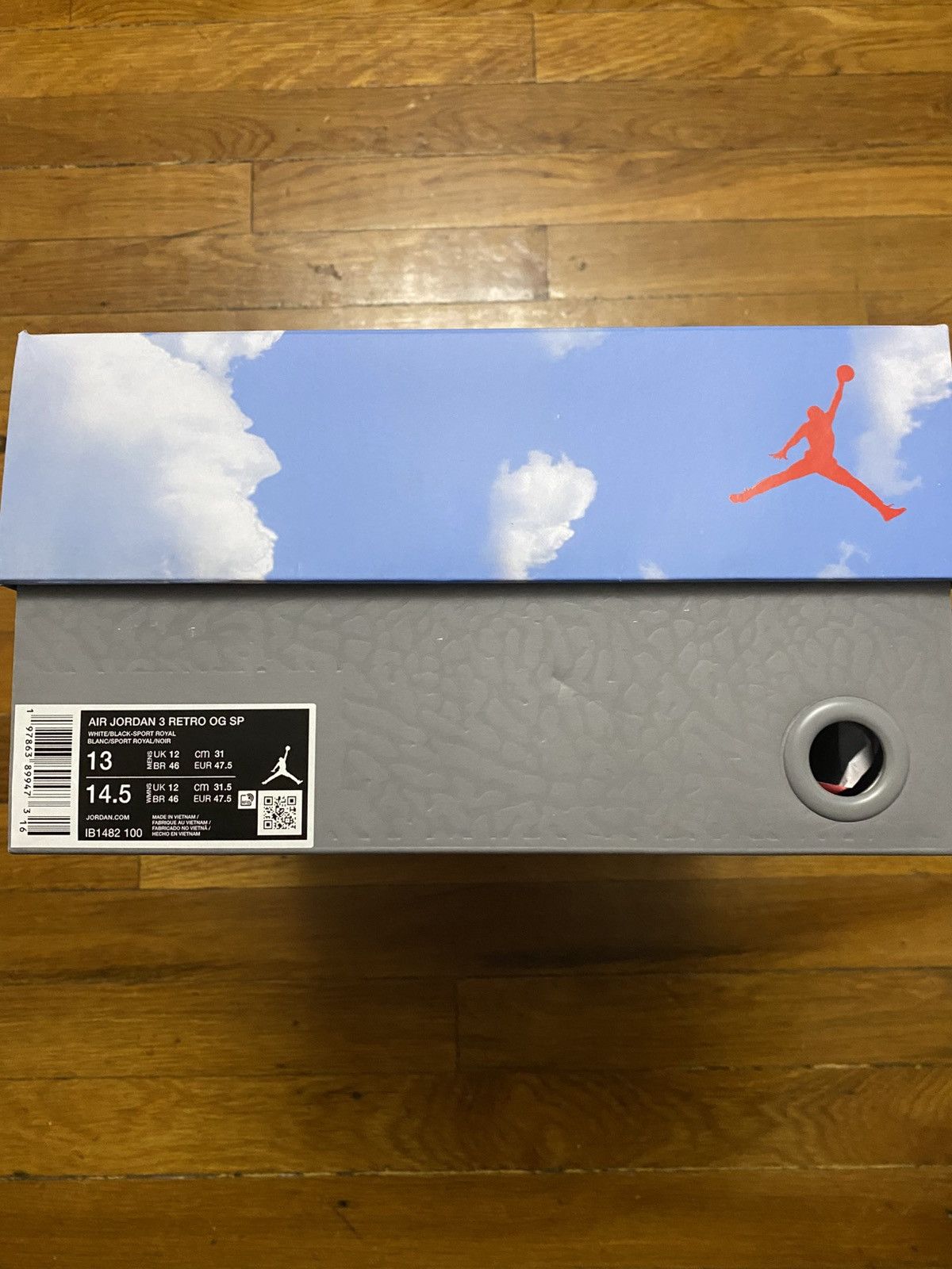 Jordan Brand × Nike Size 13 - Jordan 3 Retro Seoul 2.0 Cream Red Blue Men’s Size US 13 / EU 46 - 10 Thumbnail