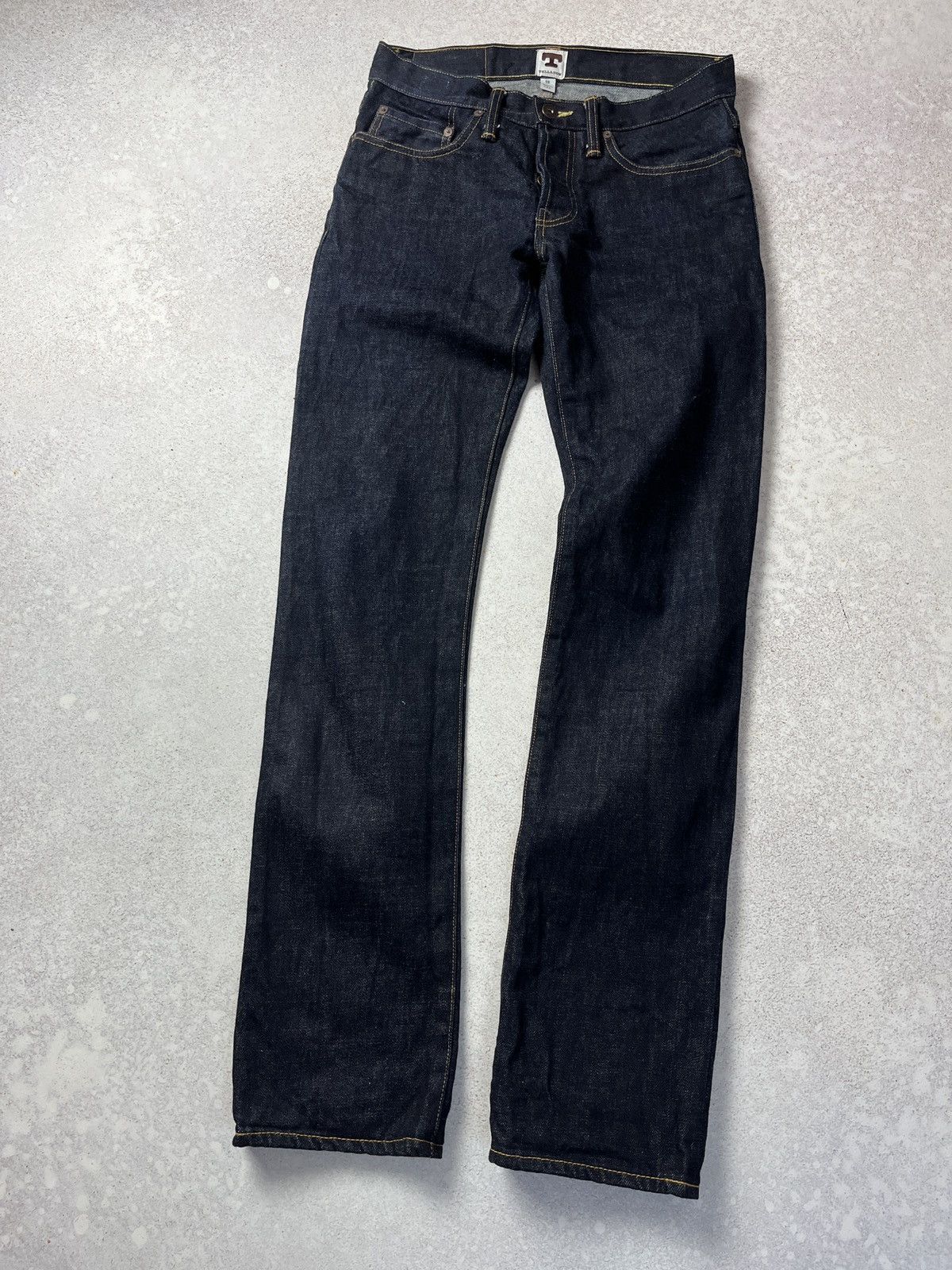 Tellason Tellason White Oak Cone Denim Slim Straight Selvedge Jeans Size US 28 / EU 44 - 1 Thumbnail