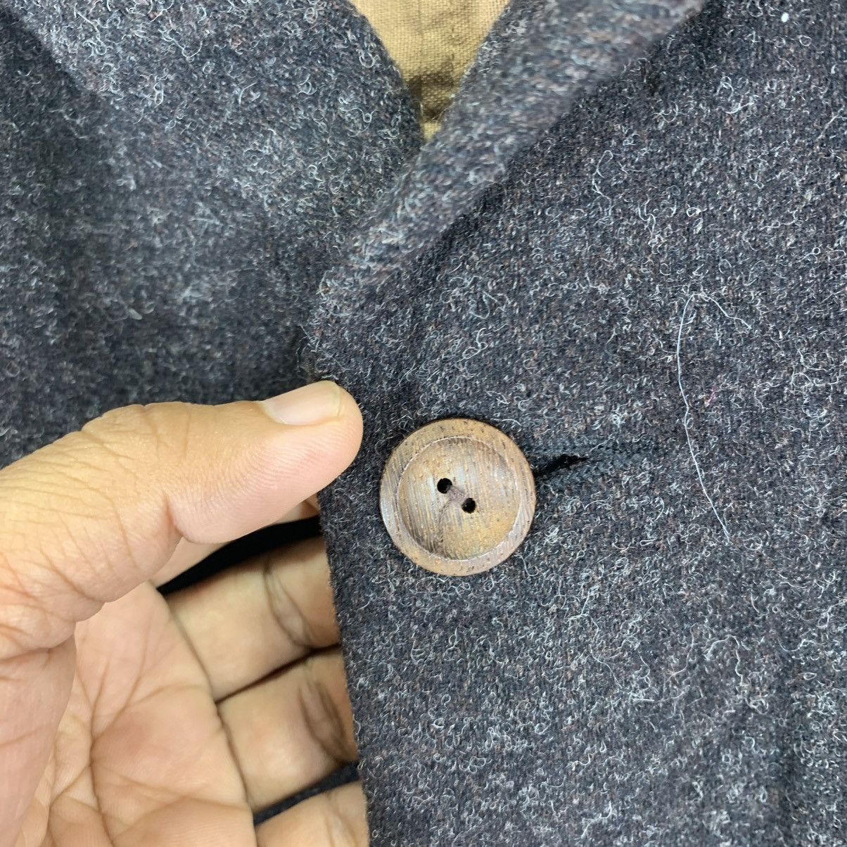 45rpm VINTAGE 45RPM JAPANESE BRAND WOOD BUTTON WOOL COAT Size US S / EU 44-46 / 1 - 9 Thumbnail