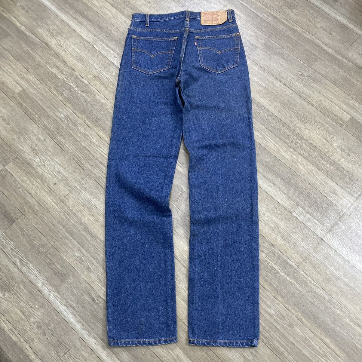 Levi's Vintage Clothing 🇺🇸1990s Vintage Levis 501 31x34 Straight Leg Faded Jeans Size US 29 - 20 Thumbnail