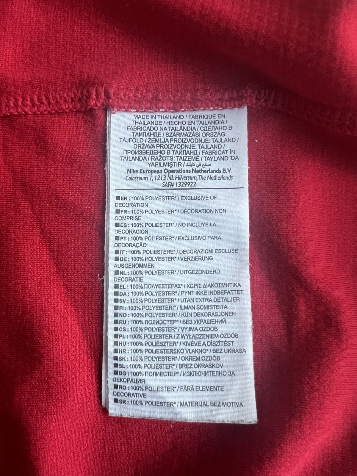 Nike Original 2012-13 Nike Arsenal FC Home Jersey Medium Size US M / EU 48-50 / 2 - 5 Thumbnail