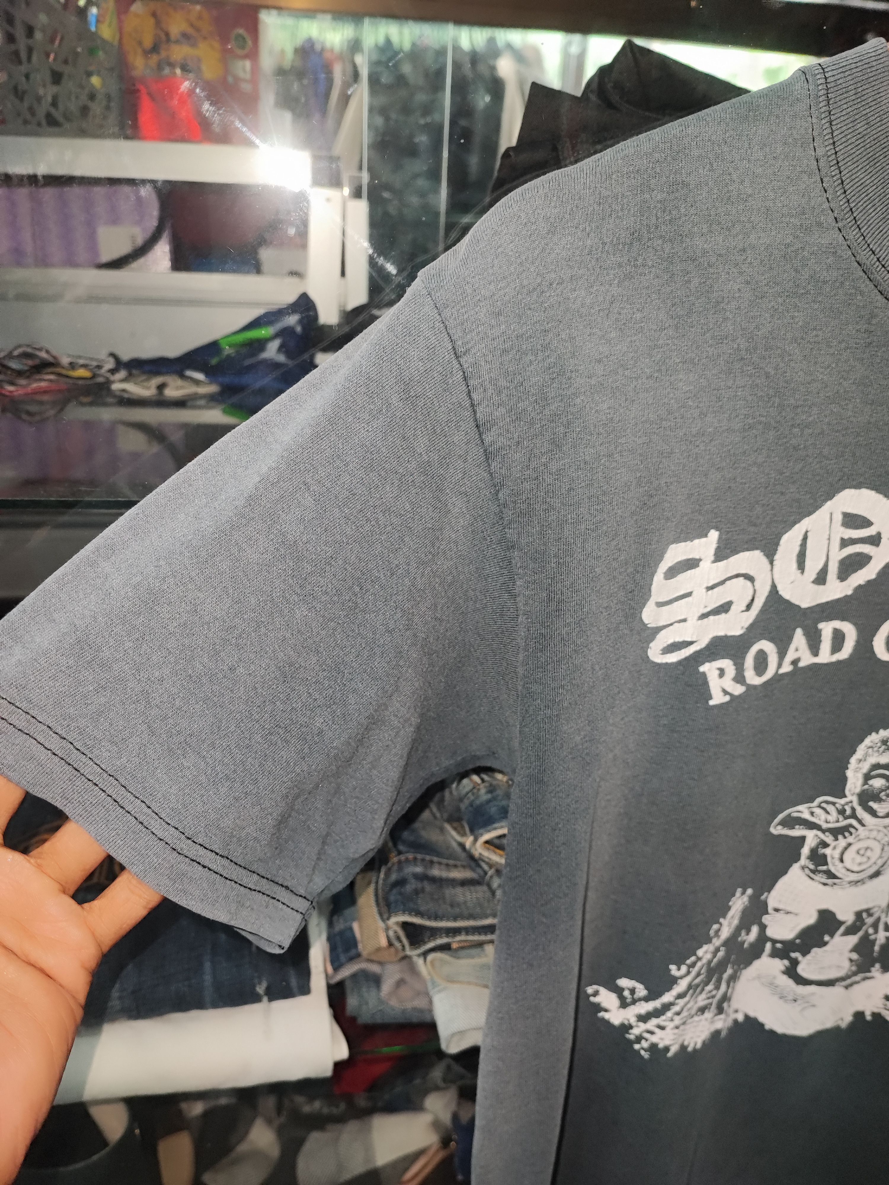 Band Tees VINTAGE SOBUT JAPAN HARDCORE PUNK BAND DISTRESSED TRASH Size US M / EU 48-50 / 2 - 7 Thumbnail