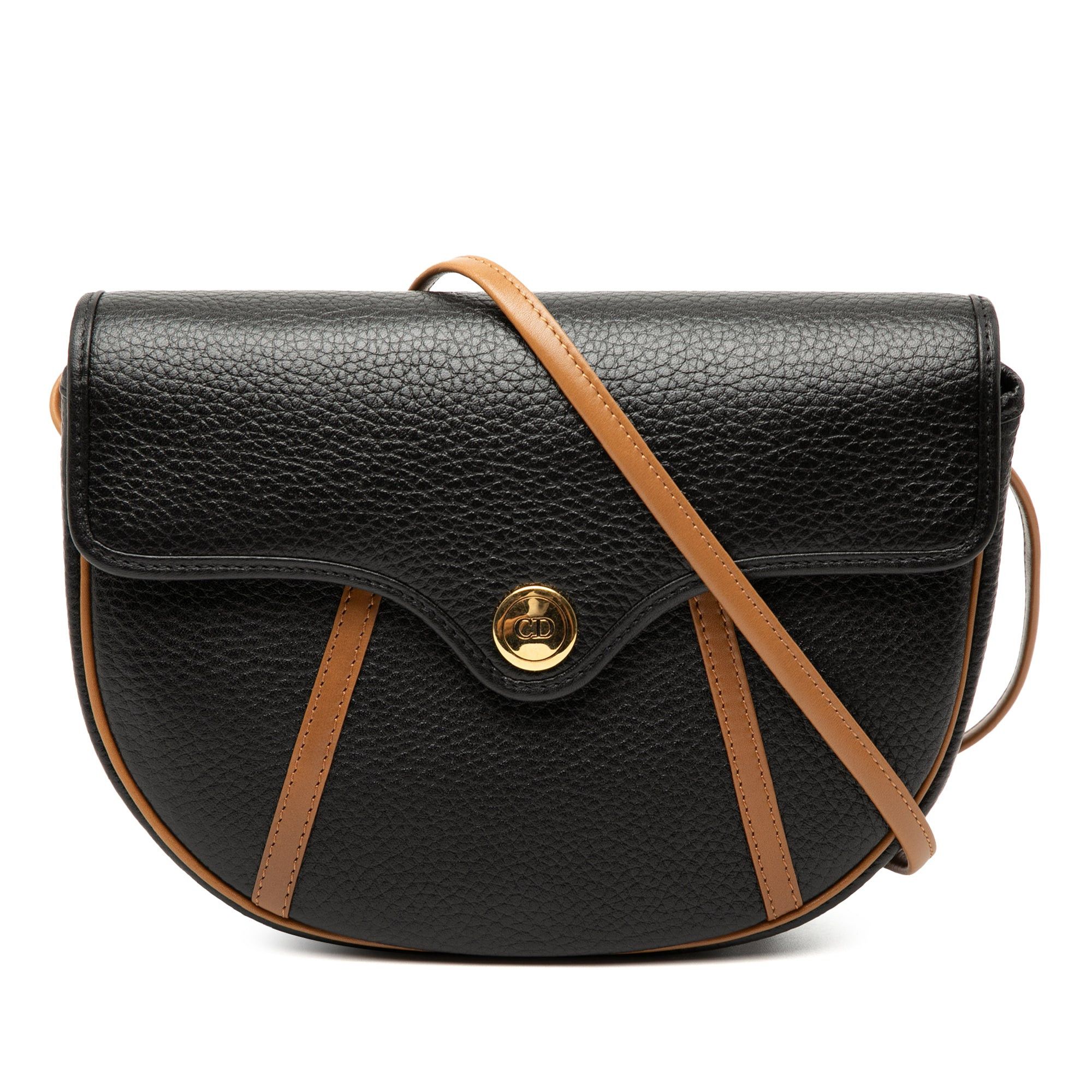 Dior Bicolor Grained Calfskin Crossbody Size ONE SIZE - 1 Thumbnail