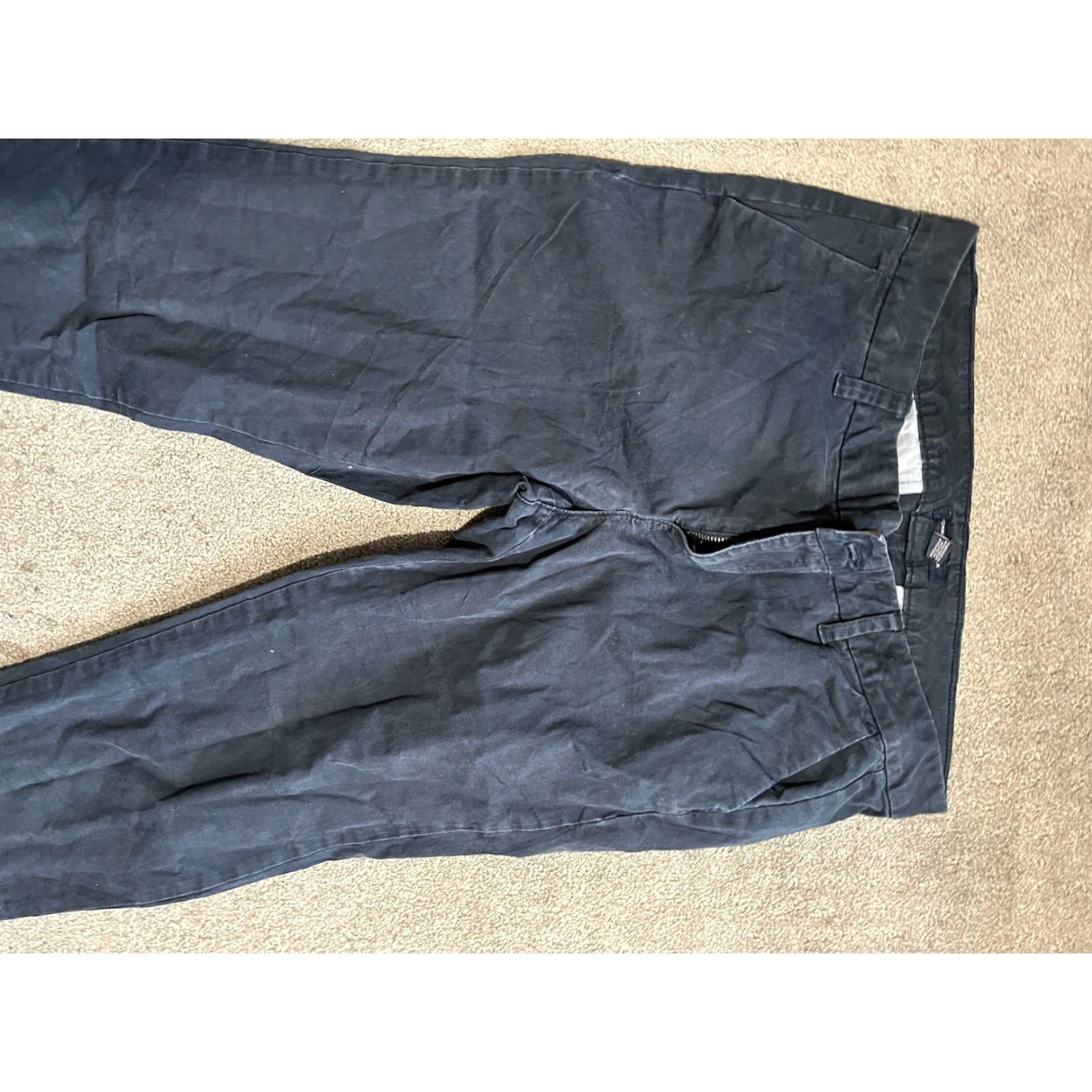 Tommy Hilfiger Tommy Hilfiger Hampton Chino Pants Size 8 Slim Navy Blue Size 30" / US 8 / IT 44 - 4 Thumbnail