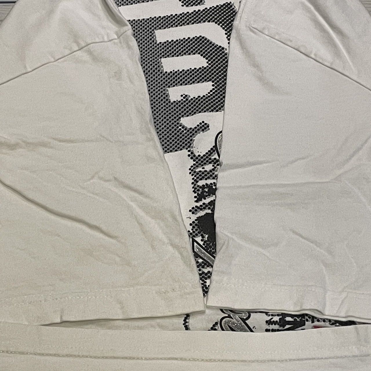 Affliction × Southpole × Tapout Rare Southpole Wings Cross Tee Y2K Affliction Style Size US XL / EU 56 / 4 - 4 Thumbnail