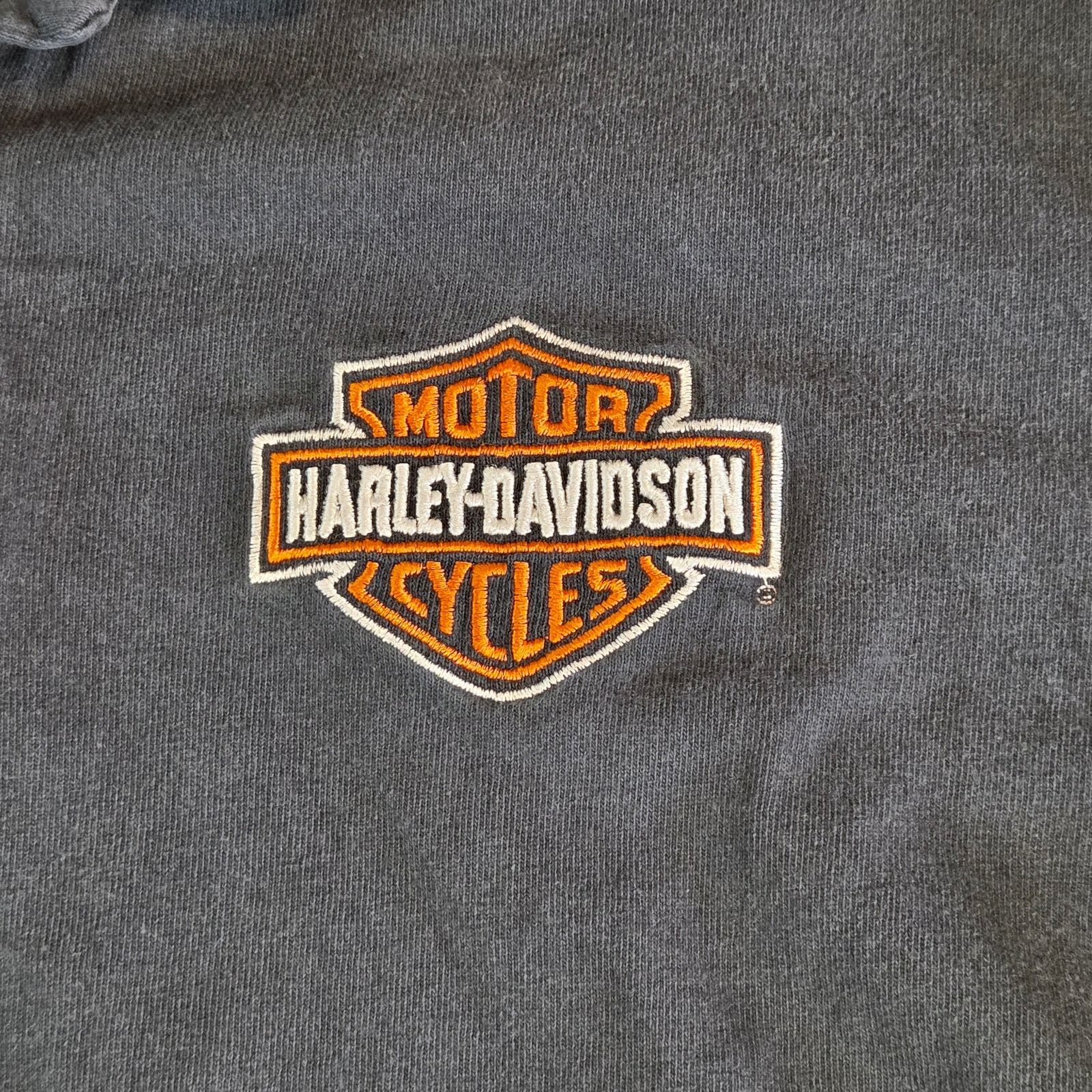 Harley Davidson Vintage Harley Polo 2XL Doc’s Shawano WI Size US XXL / EU 58 / 5 - 4 Thumbnail