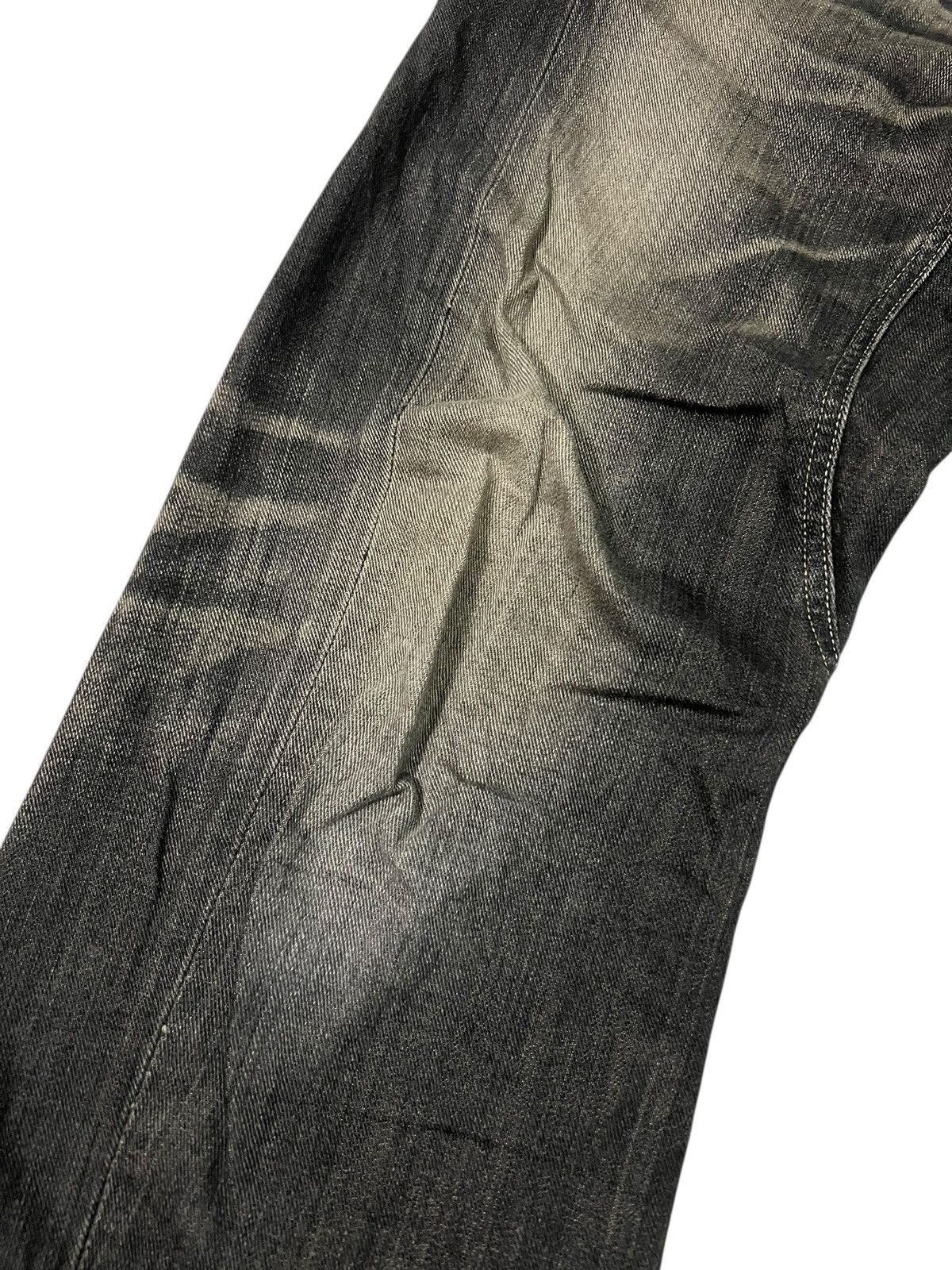 Japanese Brand Flare Jean Lee Cowboy Backle Back Size US 34 / EU 50 - 4 Thumbnail