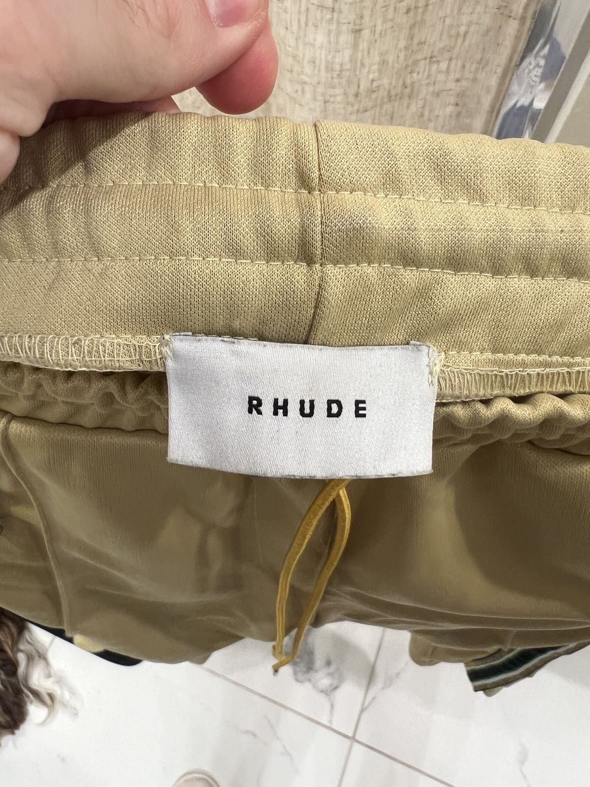 Rhude Rhude Traxedo Pants Tan/Green Rare Size US 30 / EU 46 - 4 Thumbnail