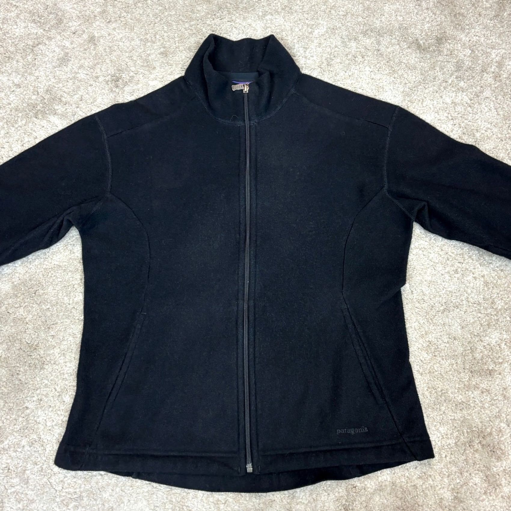 Patagonia VINTAGE Patagonia Mad Men S5 Cast Crew El Capilene Fleece Jacket Women M Granola RARE Size M / US 6-8 / IT 42-44 - 3 Thumbnail