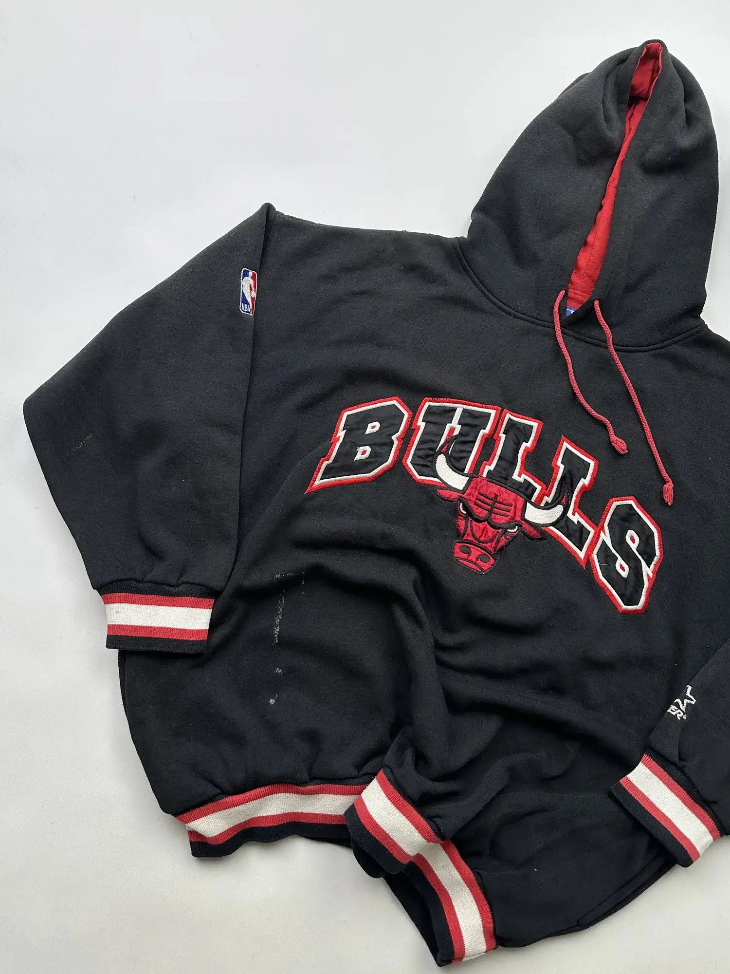 NBA Chicago Bulls NBA Starter Vintage Hoodie (92) Size US L / EU 52-54 / 3 - 2 Thumbnail
