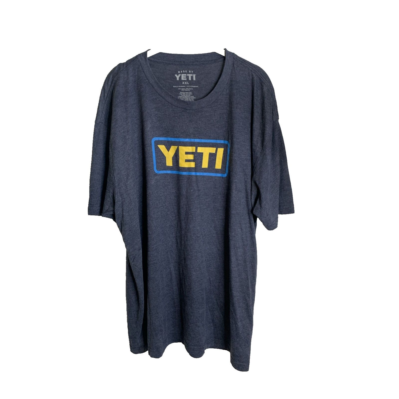 Yeti Made By Yeti Coolers T-Shirt Men's XXL Logo Short Sleeve Size US XXL / EU 58 / 5 - 1 Thumbnail
