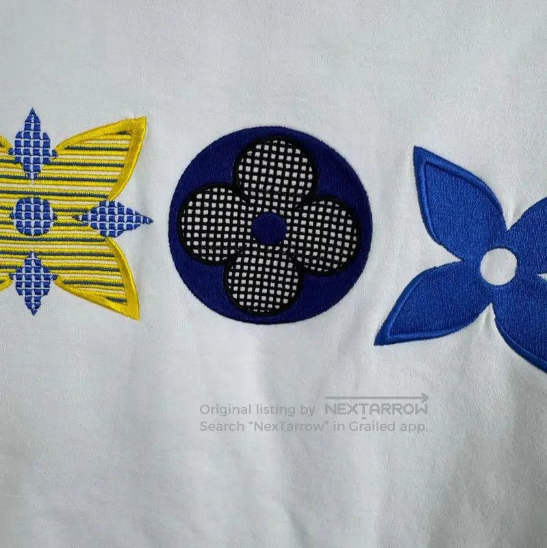 Louis Vuitton Louis Vuitton Men's White Sweatshirt M Size . Size US M / EU 48-50 / 2 - 3 Thumbnail