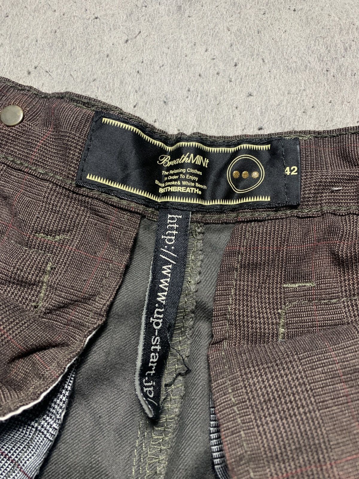 Number (N)ine Japanesene Brand BreathMint Multipocket Bondage Cargo Pant Size US 37 - 6 Thumbnail