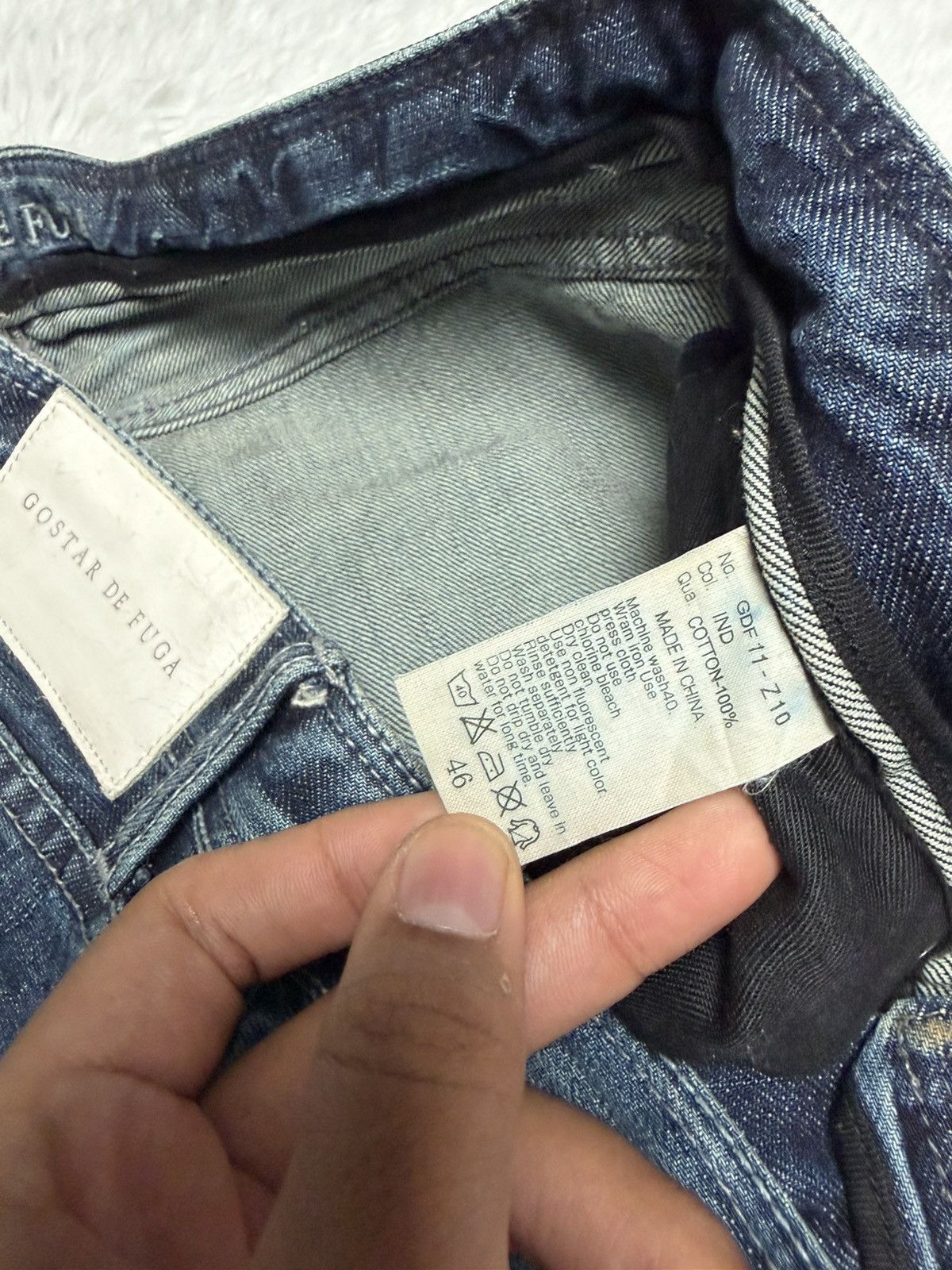 Japanese Brand Gostar De Fuga Flared whisker jeans Size US 32 / EU 48 - 5 Thumbnail