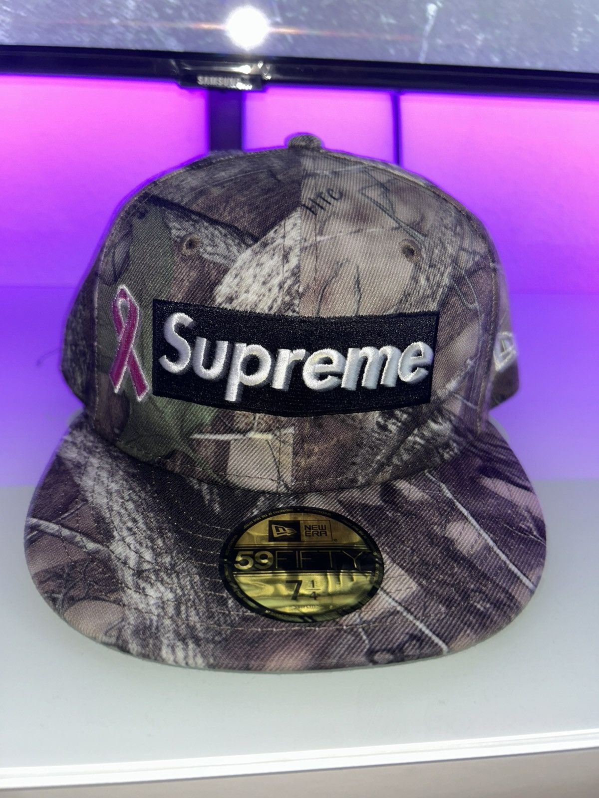 Supreme Supreme Box Logo Breast Cancer Awareness Camo Size ONE SIZE - 1 Thumbnail