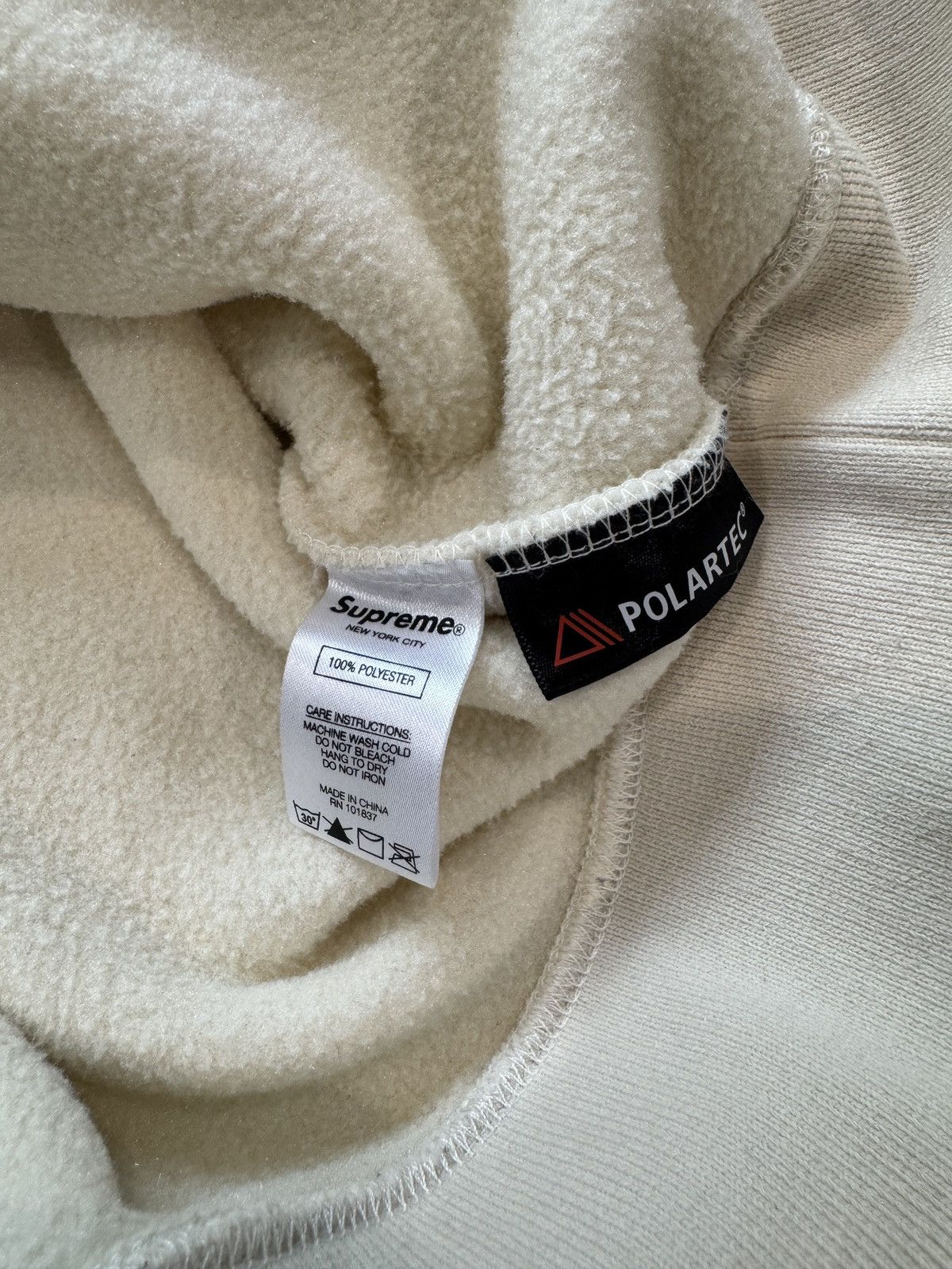 Supreme Supreme Polartec Small Box Crewneck | Grailed 
