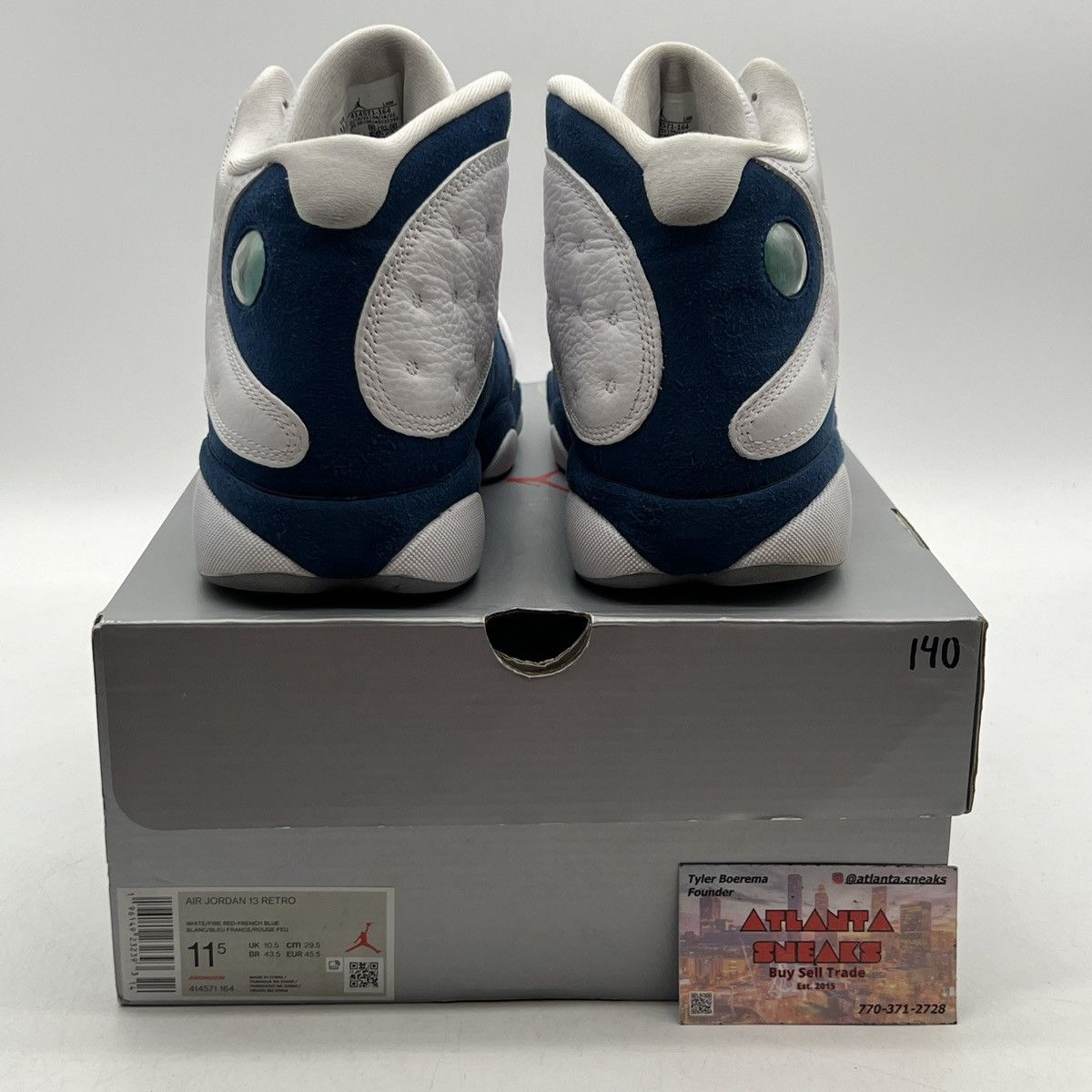 Jordan Brand Air Jordan 12 French blue Size US 11.5 / EU 44-45 - 3 Thumbnail