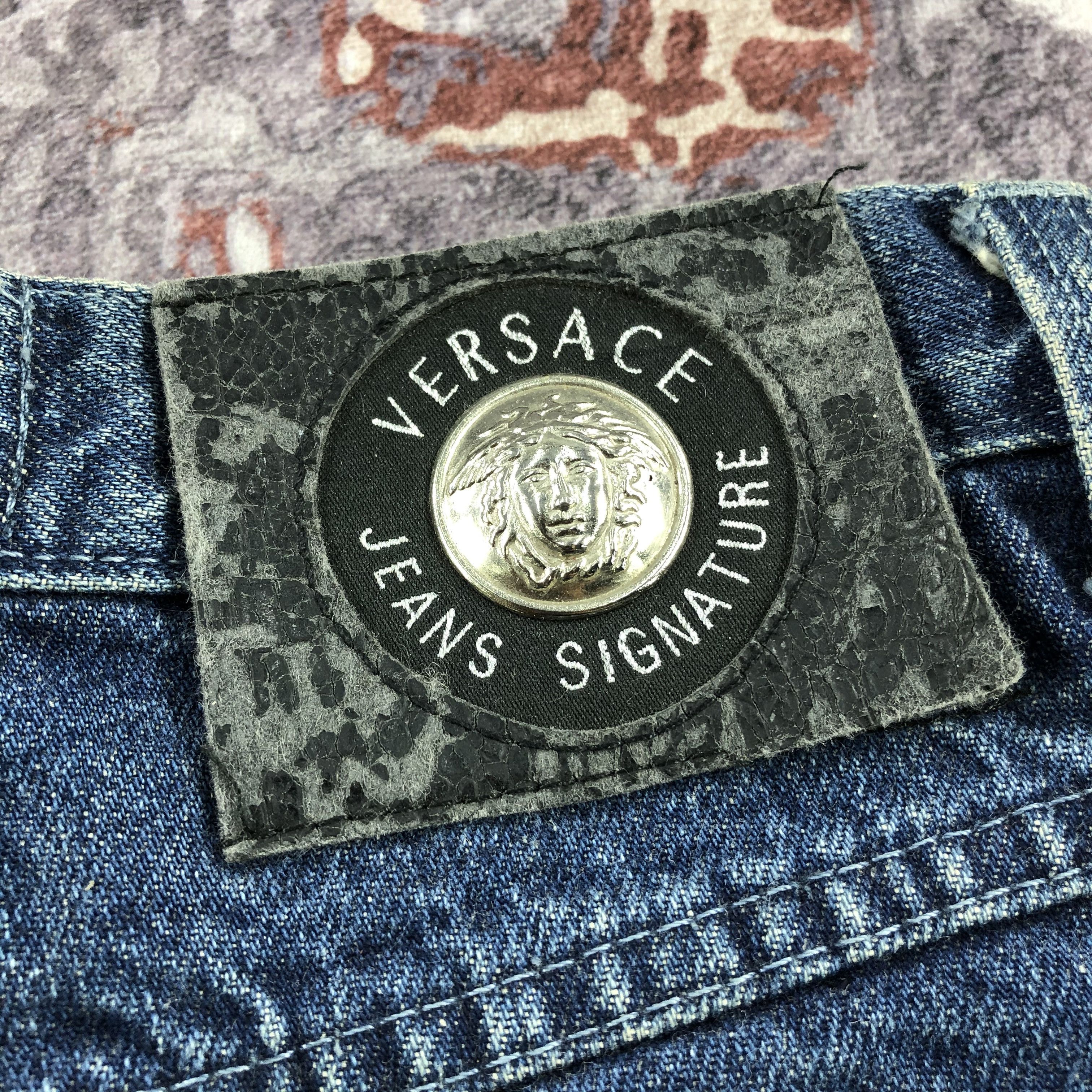 Versace × Vintage Vintage Versace Jeans-JM2696 Size US 26 / EU 42 - 6 Thumbnail