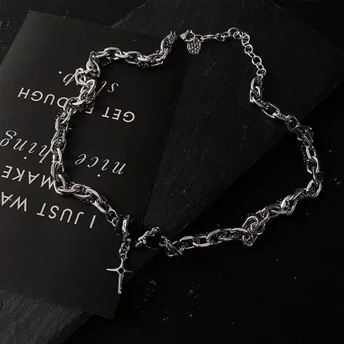 Jewelry Retro punk necklace Size ONE SIZE - 4 Thumbnail