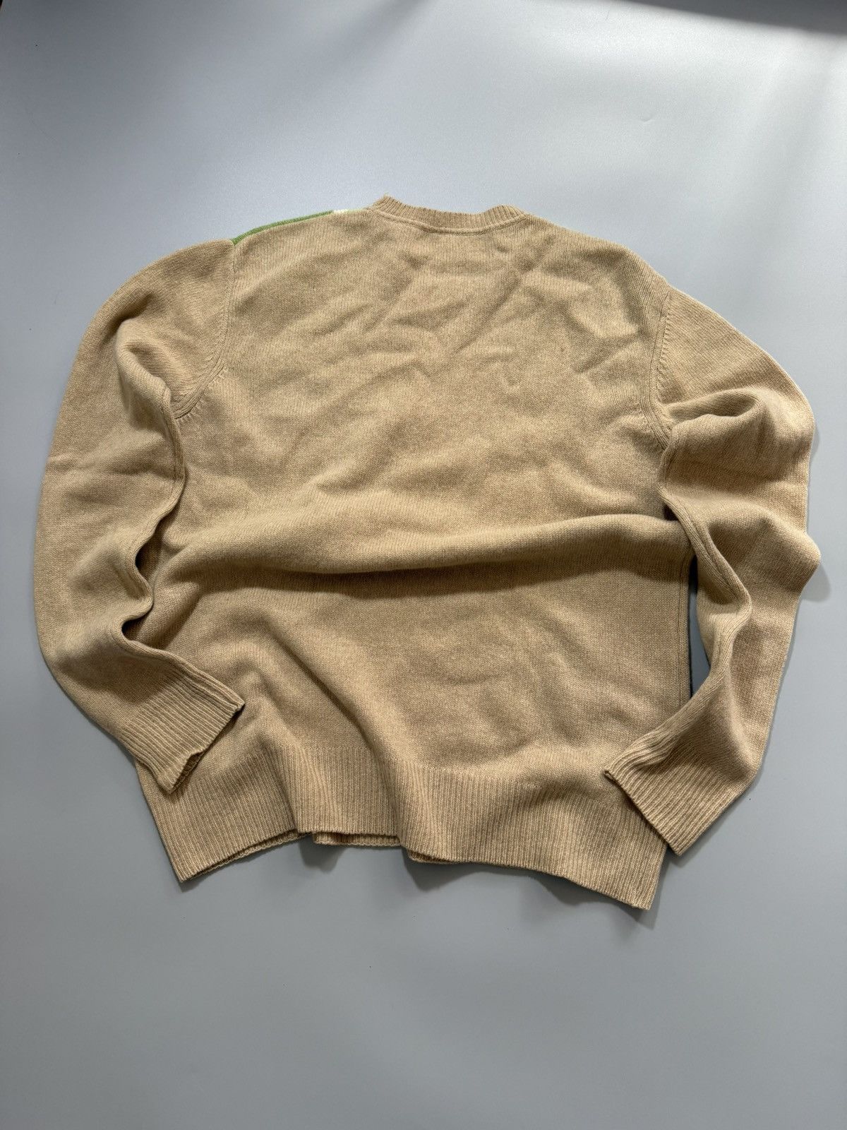 Sergio Tacchini Sergio Tachinni Beige Sweater Size US L / EU 52-54 / 3 - 5 Thumbnail