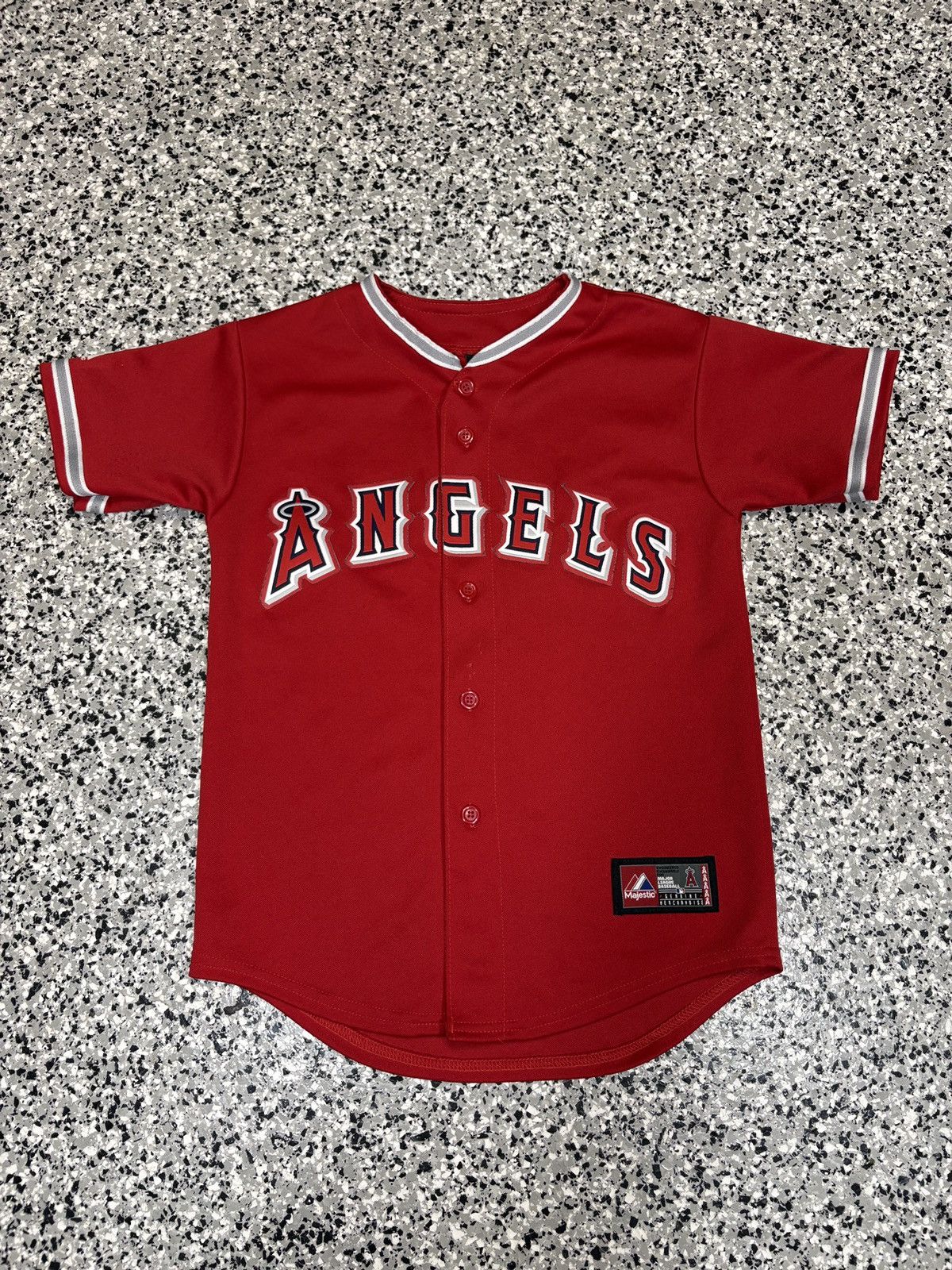 MLB Vintage Majestic MLB Anaheim Angels Jersey Size YM 0575 Size US XL / EU 56 / 4 - 1 Thumbnail