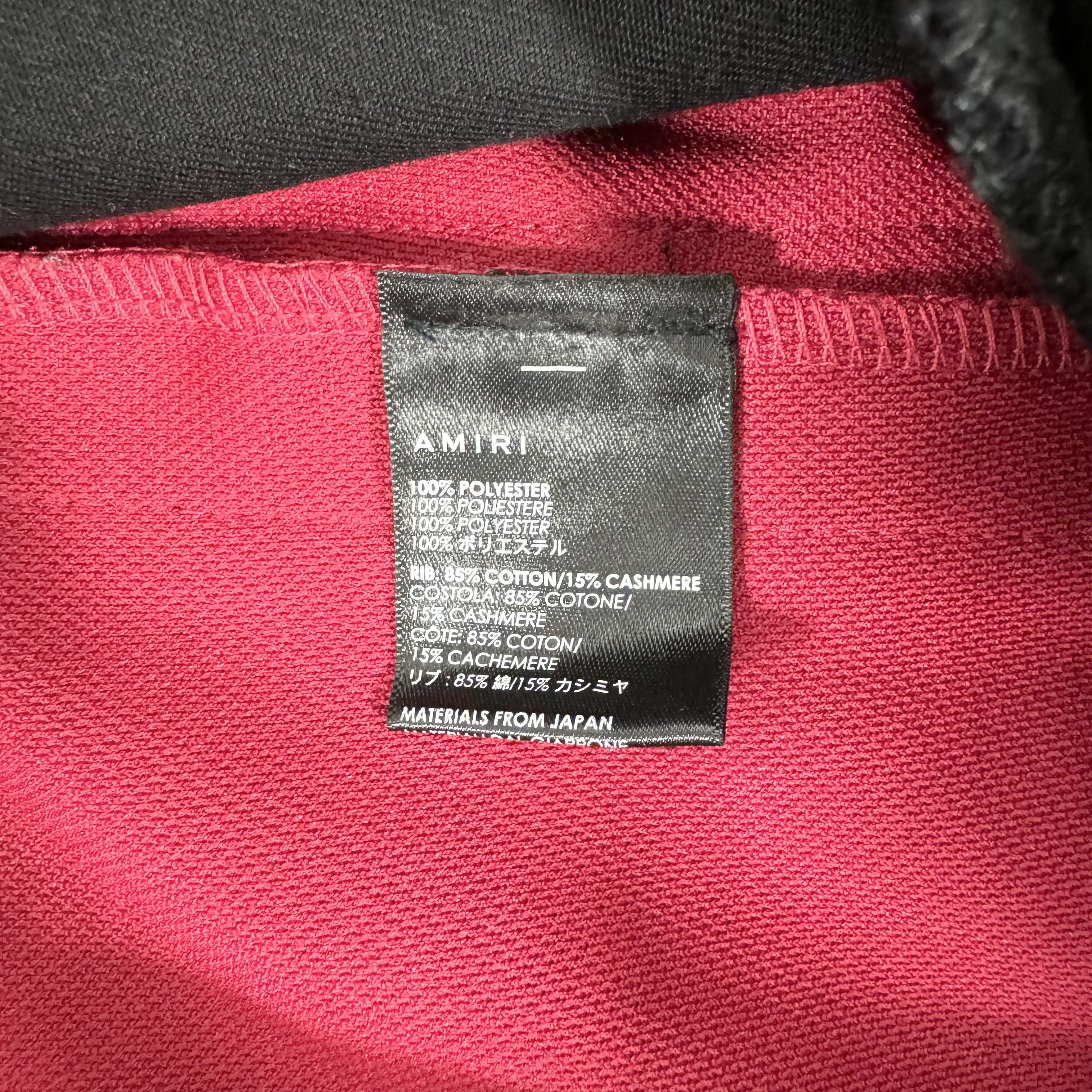 Amiri Amiri Cotton Logo Stripe Sweatpants In Red RRP £680 Size US 30 / EU 46 - 6 Thumbnail