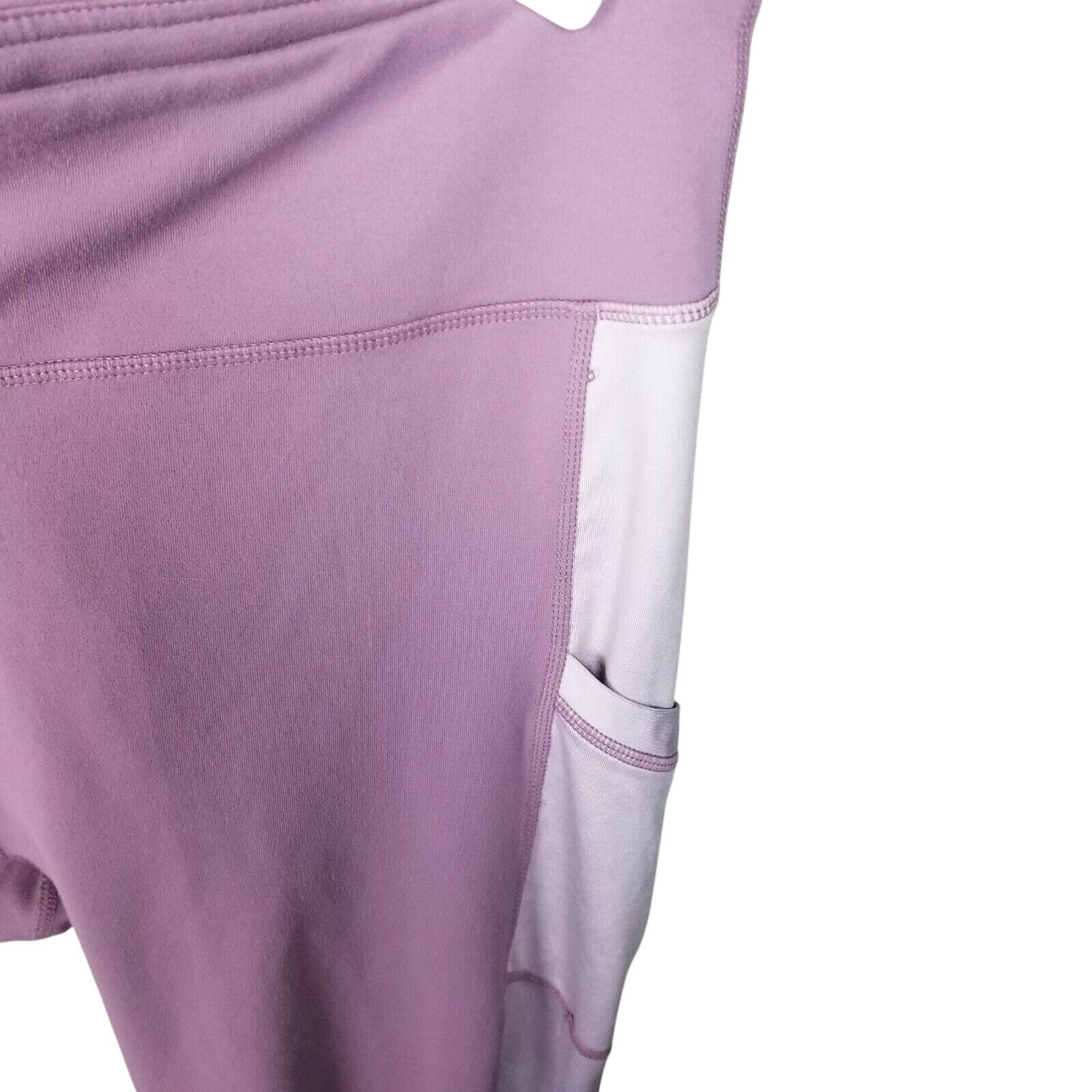 Fabletics Fabletics Womens Mid Rise Mesh Powerhold Leggings Size L Gym Size 32" / US 10 / IT 46 - 4 Thumbnail