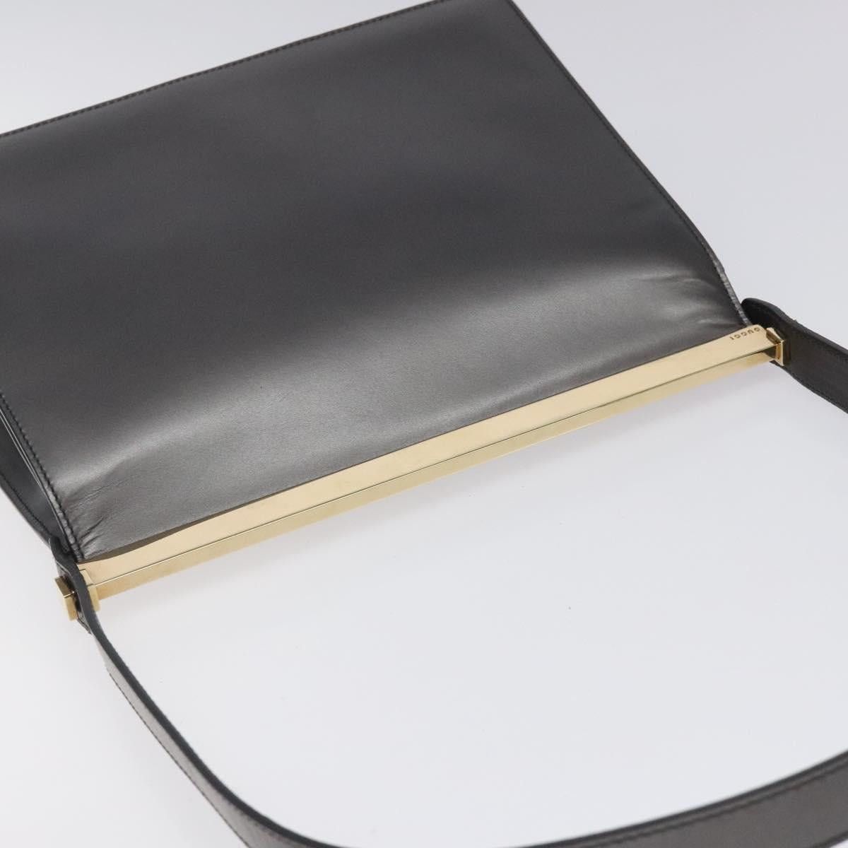 Gucci GUCCI Shoulder Bag Leather Gray Gold Size ONE SIZE - 6 Thumbnail