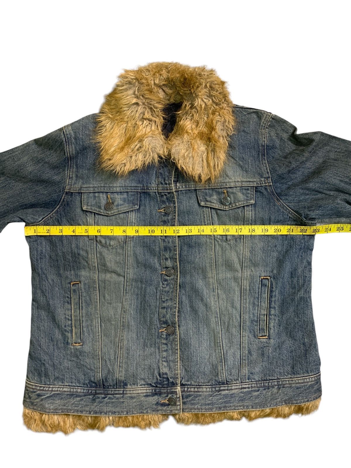 Japanese Brand Rare Design Vintage Lip Make Truckers Denim Jacket Size L / US 10 / IT 46 - 8 Thumbnail