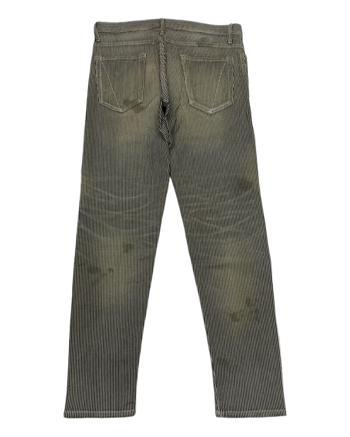 If Six Was Nine MADE IN JAPAN DELAY BY UFIN & SONS STRIPED PANTS STAIN Size US 32 / EU 48 - 2 Thumbnail