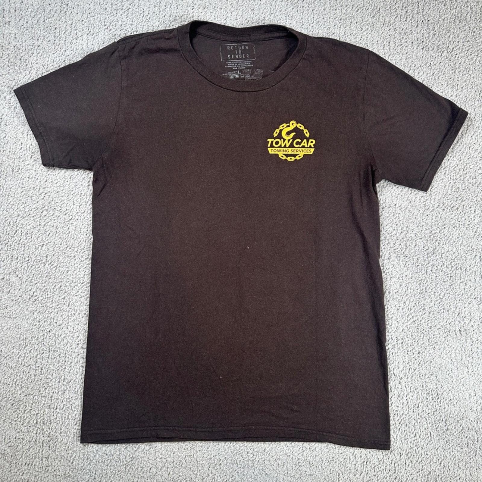 Other Return to Sender Haunted Tow Grim Reaper Car T Shirt Mens L Size US L / EU 52-54 / 3 - 2 Thumbnail