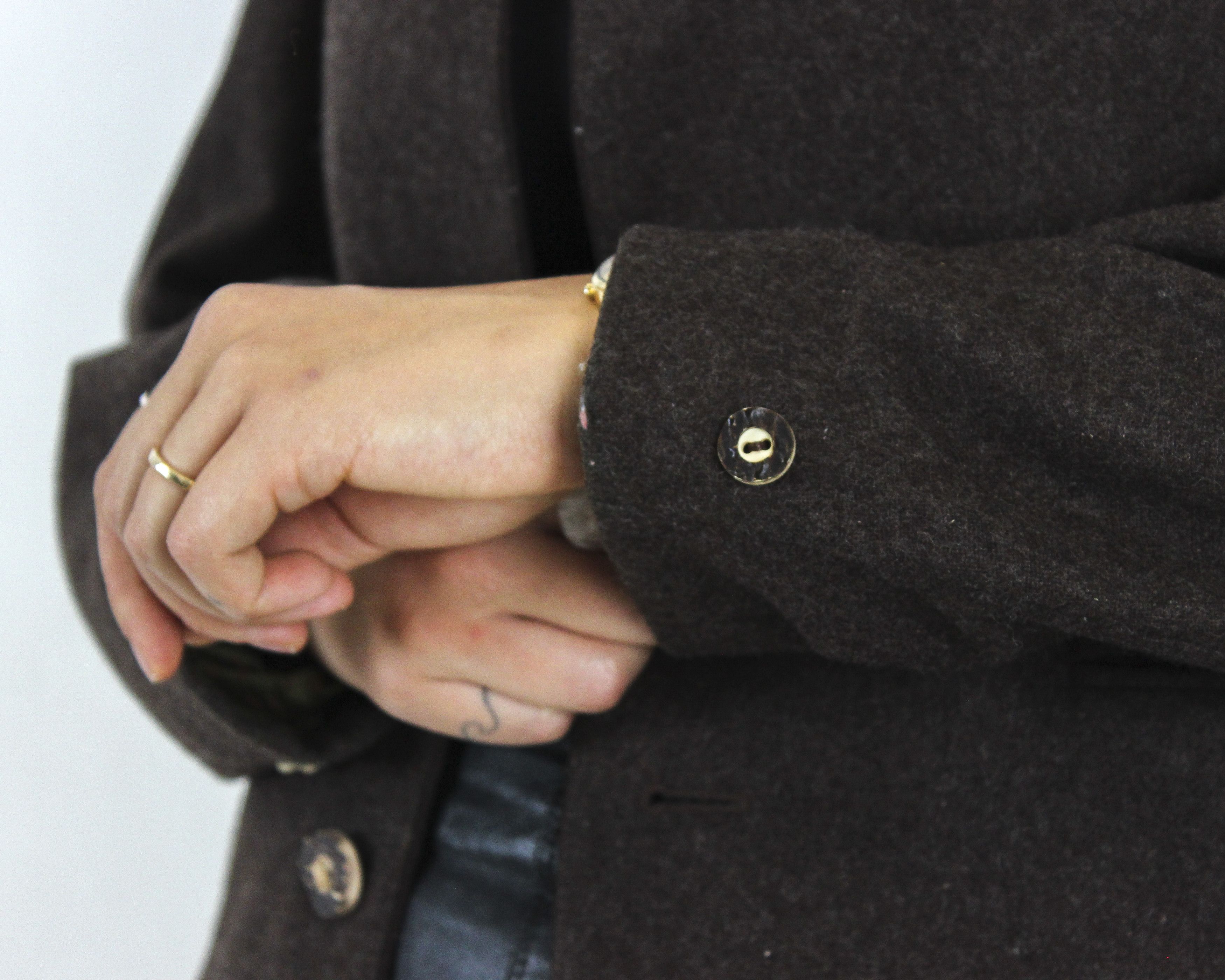 Other × Vintage Women S M Wool Trachten Blazer Jacket Coat Button Up Jager Size S / US 4 / IT 40 - 6 Thumbnail
