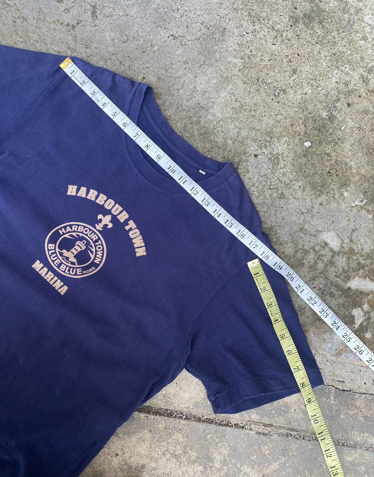 Blue Blue Japan Vintage Blue Blue Japan Marine Tshirt Size US M / EU 48-50 / 2 - 7 Thumbnail