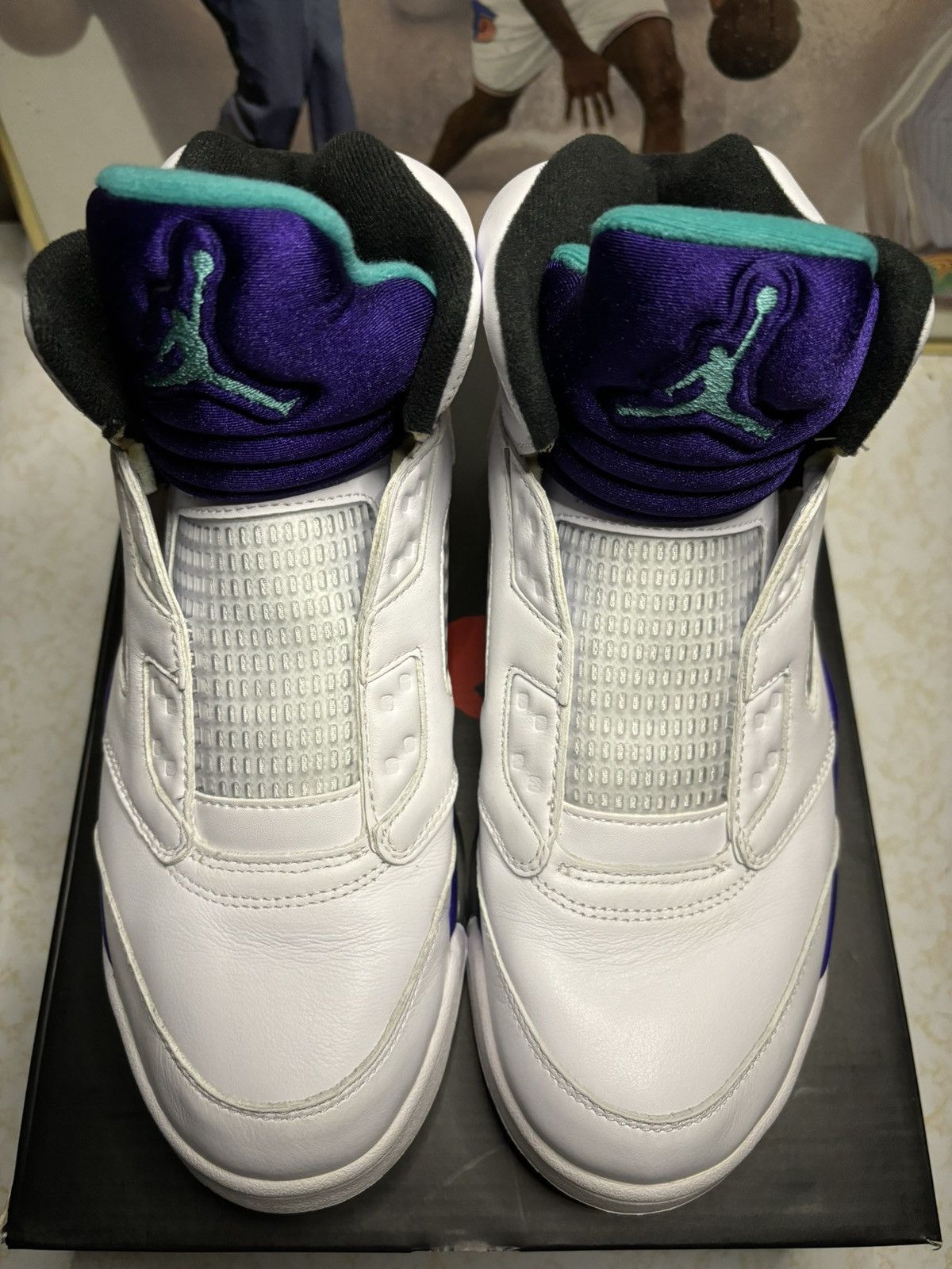 Jordan Brand Air Jordan 5 Retro fresh prince grape Size US 8.5 / EU 41-42 - 2 Thumbnail