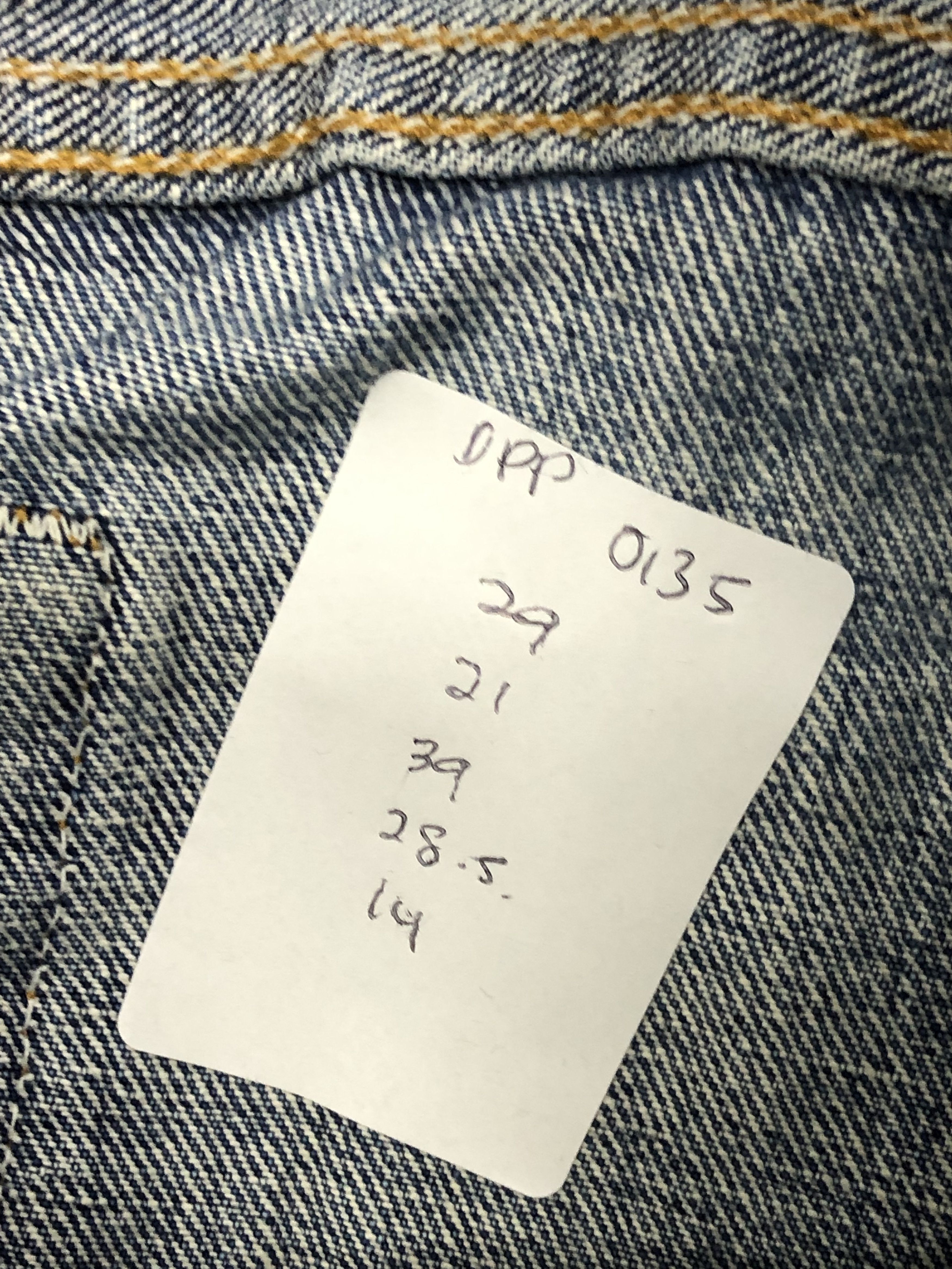 Levi's Vintage Levis 505 Faded Blue Jeans DPP0135 Size US 29 - 13 Thumbnail