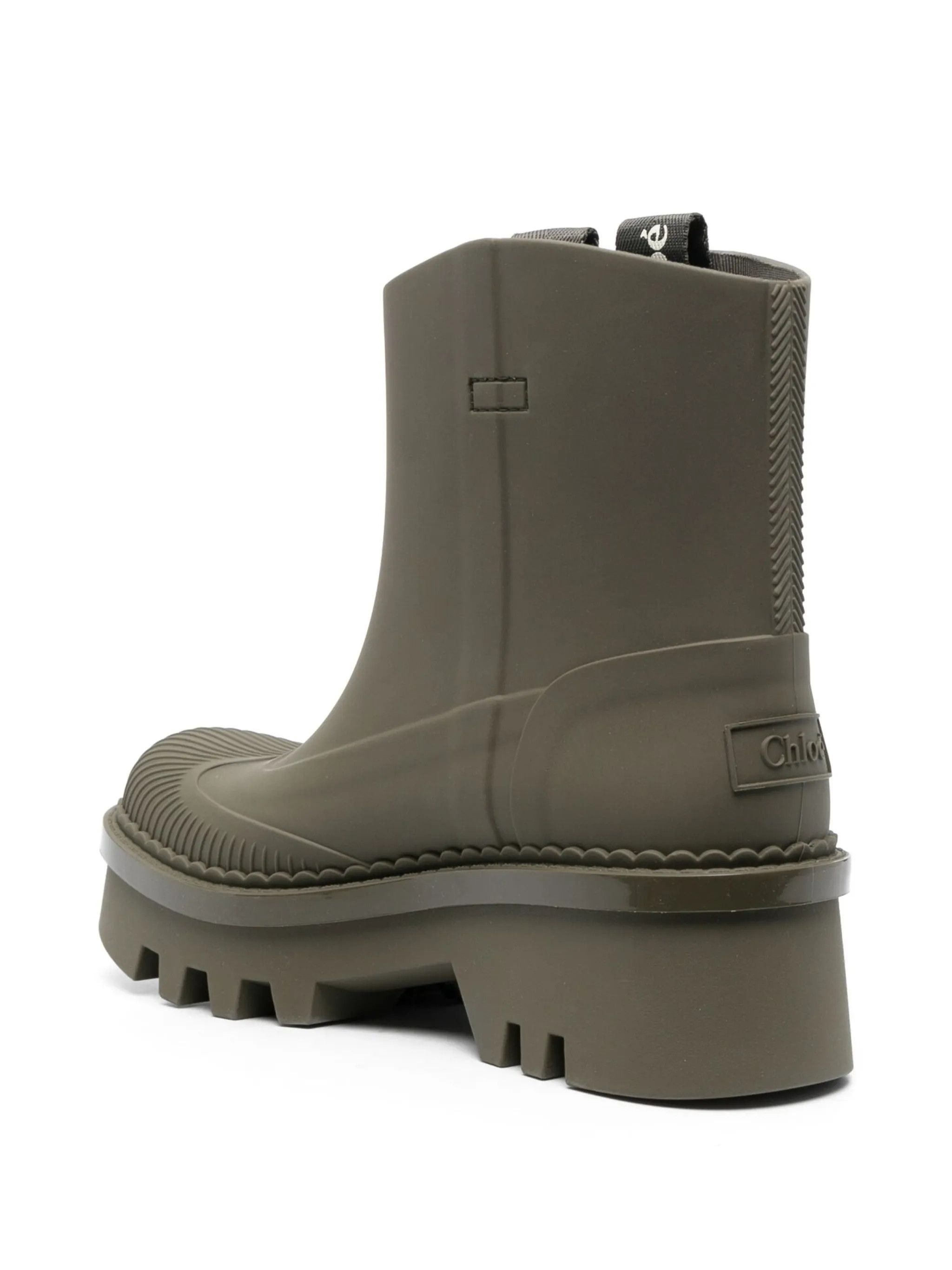 Chloe o1y0825 Ankle Boots in Military Green Size US 10 / IT 40 - 3 Thumbnail