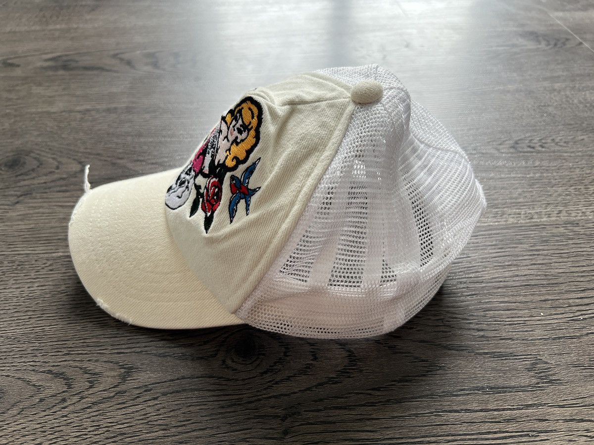 Japanese Brand Japanese Brand Embroidery Tattoo Motif Mesh Cap Size ONE SIZE - 3 Thumbnail