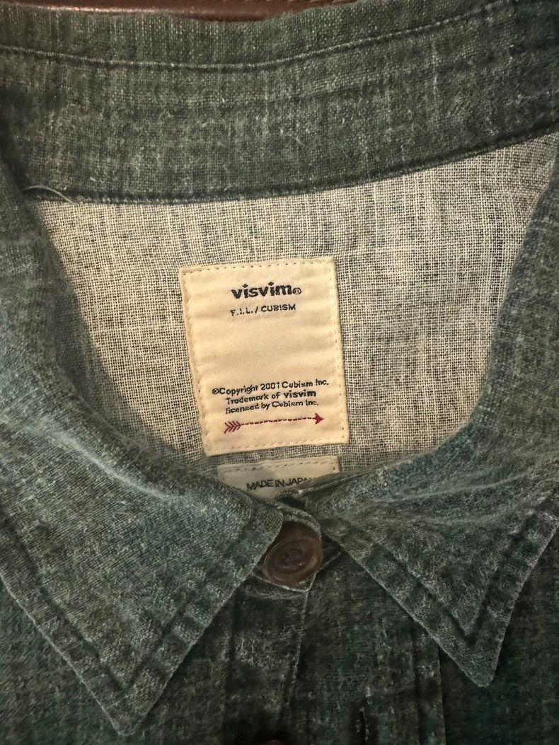 Visvim visvim lumber khadi check shirt 2505-Nextarrow Size US S / EU 44-46 / 1 - 3 Thumbnail