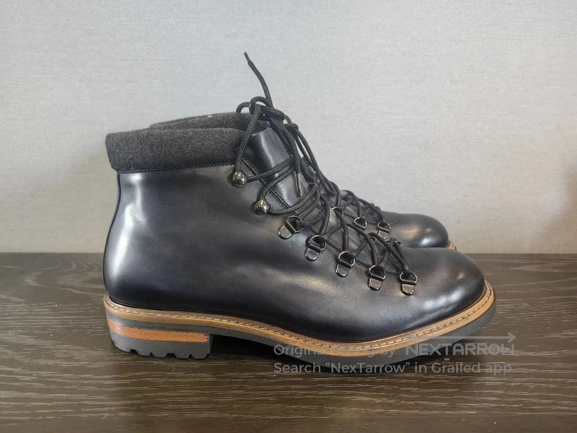Bruno Magli Bruno Magli Handcrafted Patina Hiking Boots. Size US 8 / EU 41 - 3 Thumbnail