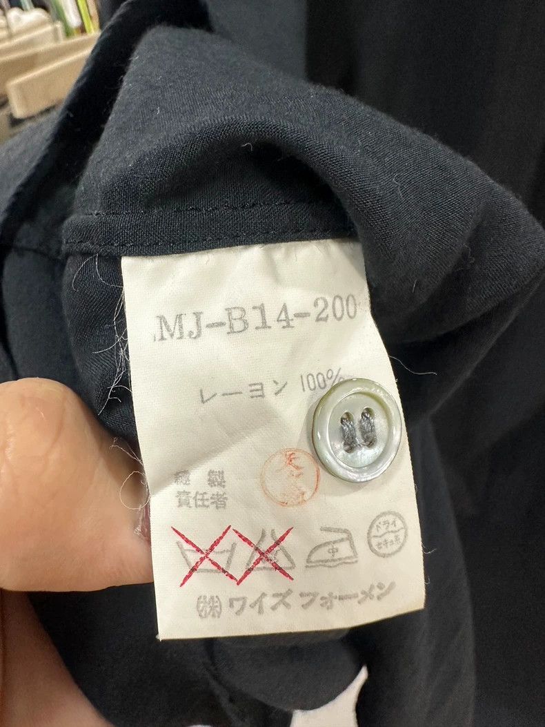 Yohji Yamamoto yohji yamamoto size os Embroidered shirt 2502-Nextarrow Size US M / EU 48-50 / 2 - 6 Thumbnail