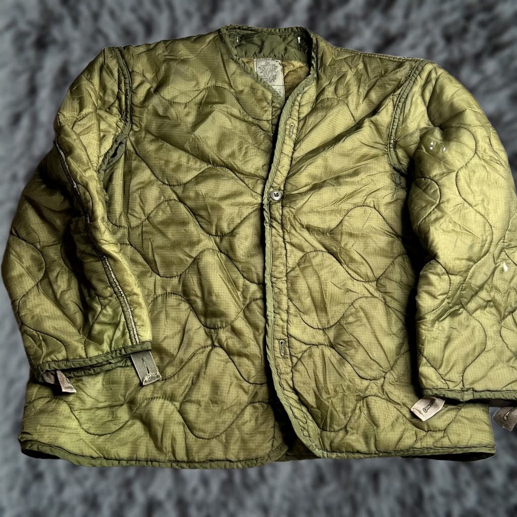 Vintage VINTAGE Royal Maid Assoc Jacket Mens L Military Nylon Liner Cold Weather 80s Size US L / EU 52-54 / 3 - 1 Thumbnail