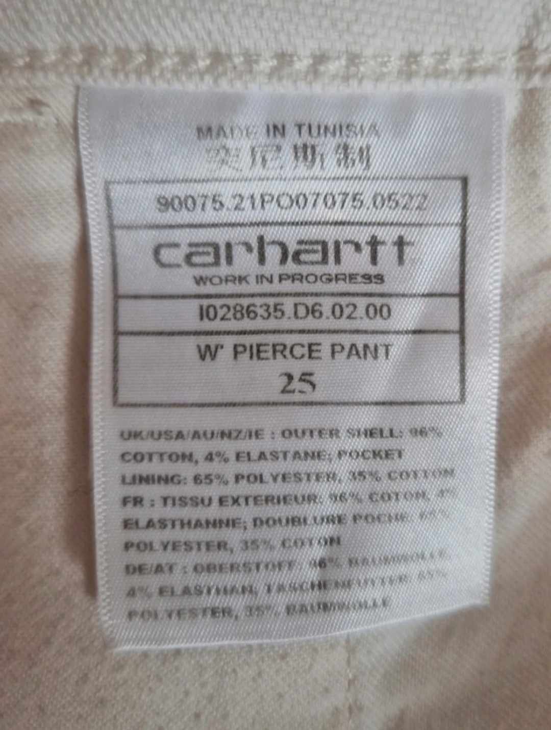 Carhartt Vintage Carhartt Women Pants size 25 (XS/S) Size 25" / US 0 / IT 36 - 6 Thumbnail