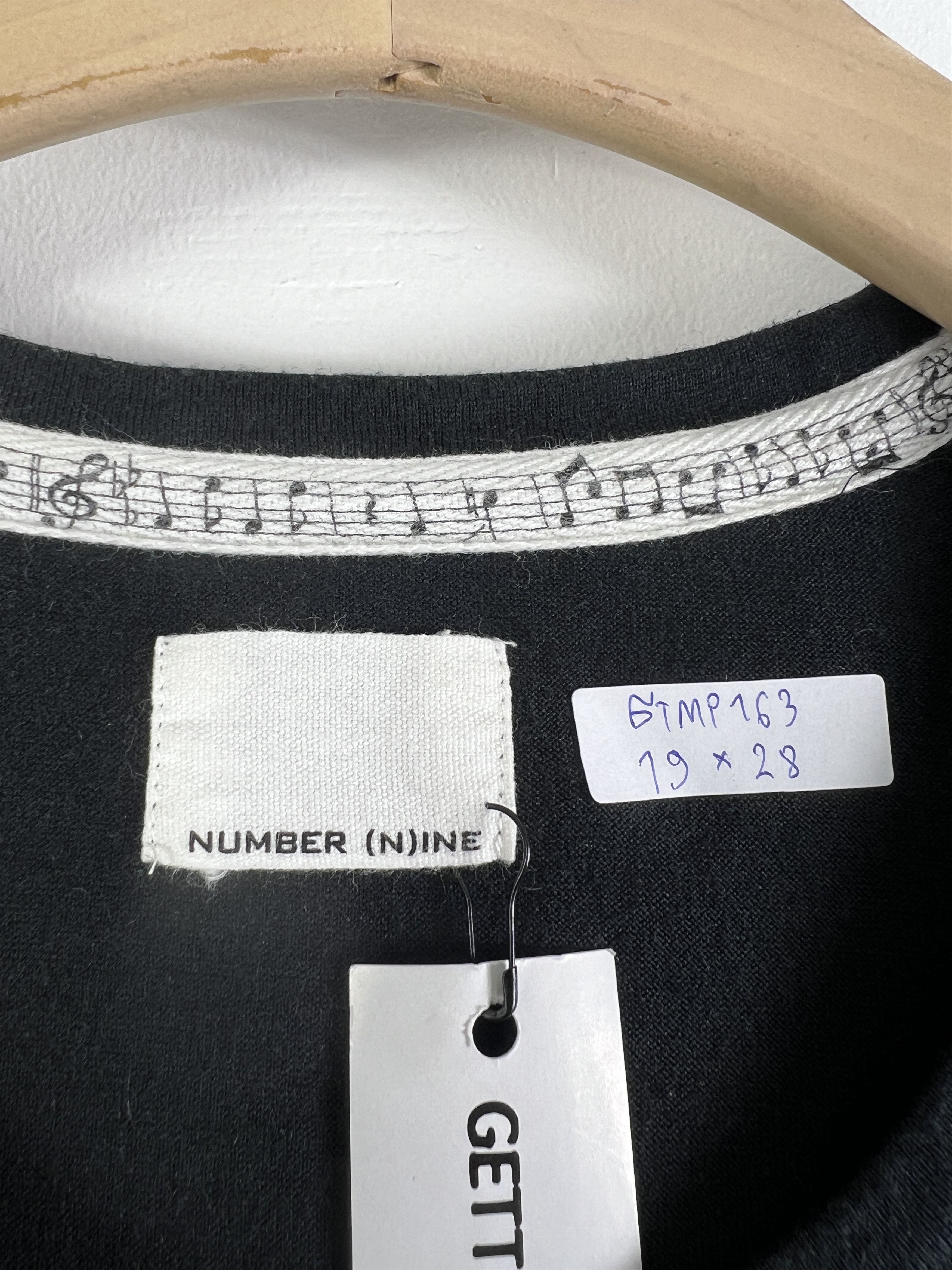 Number (N)ine Number (N)ine Mini Logo Embroidery Tee (2) GTMP163 Size US M / EU 48-50 / 2 - 3 Thumbnail