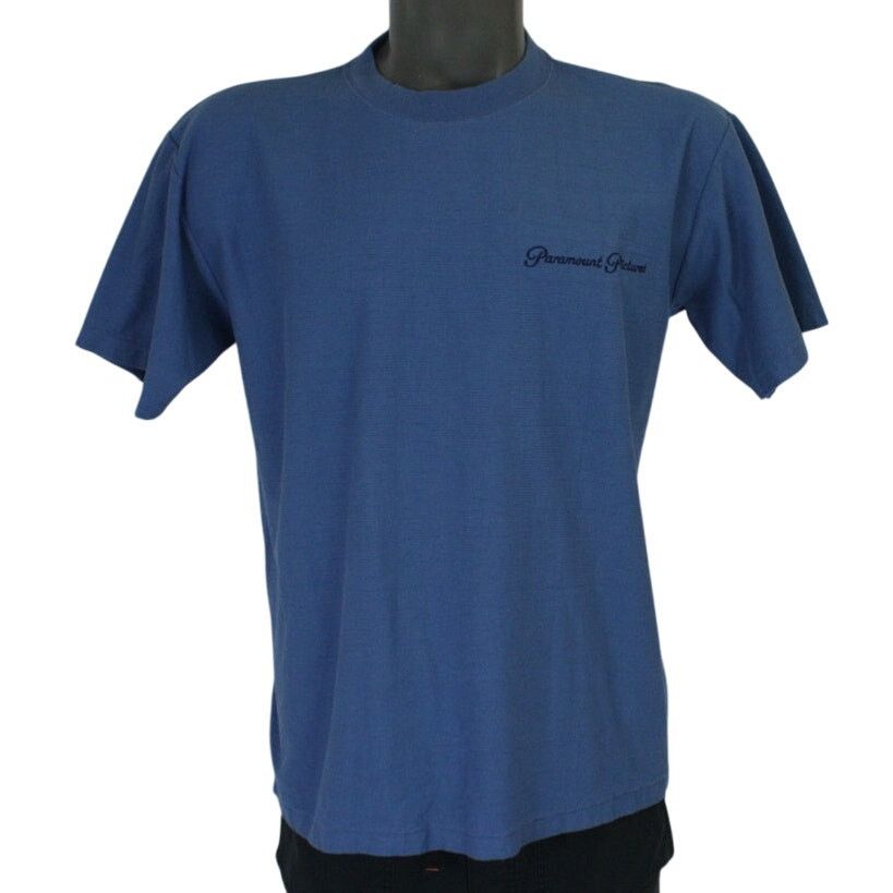 Vintage Vintage 90s Paramount Pictures Shirt Single Stitch Oneita Size US L / EU 52-54 / 3 - 1 Thumbnail