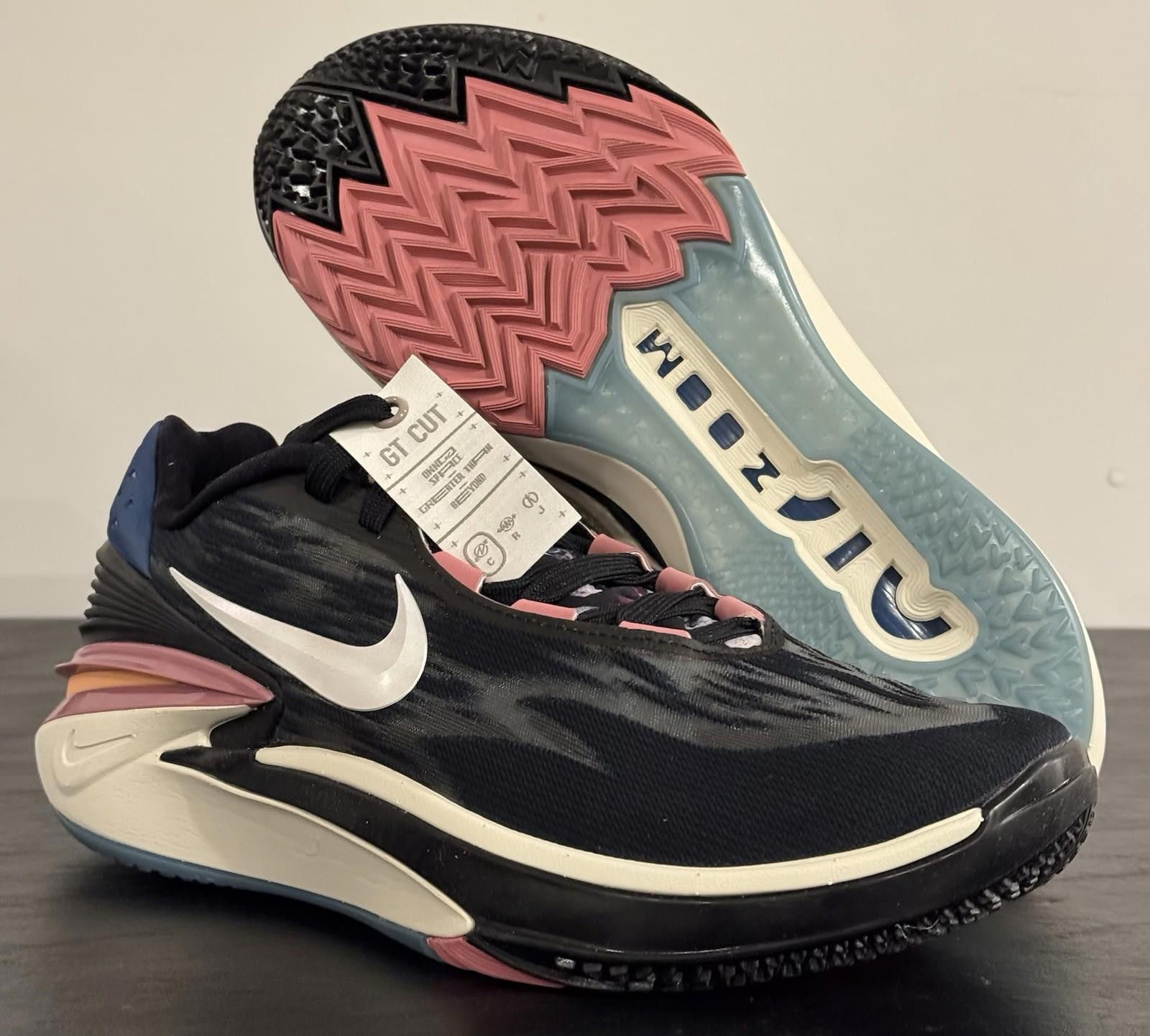 Nike Size 10.5 - Nike Air Zoom GT Cut 2 Black Desert Berry Size US 10.5 / EU 43-44 - 6 Thumbnail