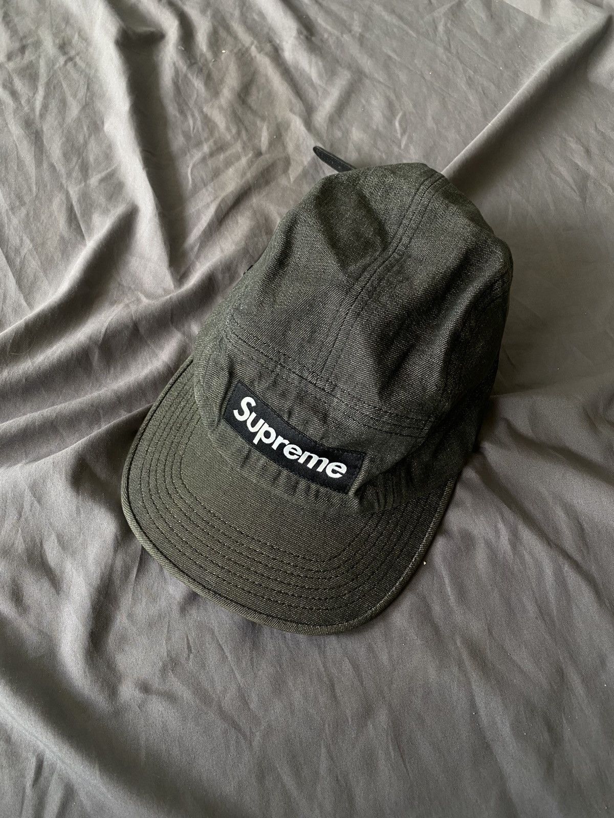 帽子 Supreme Denim Argyle Camp Cap 14FW Supreme Supreme Denim Argyle Camp Cap FW 14 | Grailed