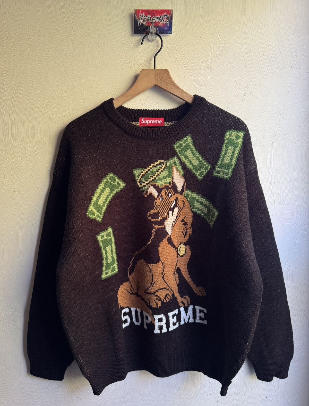 Supreme Supreme All Dogs Go To Heaven Sweater Black Size US L / EU 52-54 / 3 - 1 Thumbnail